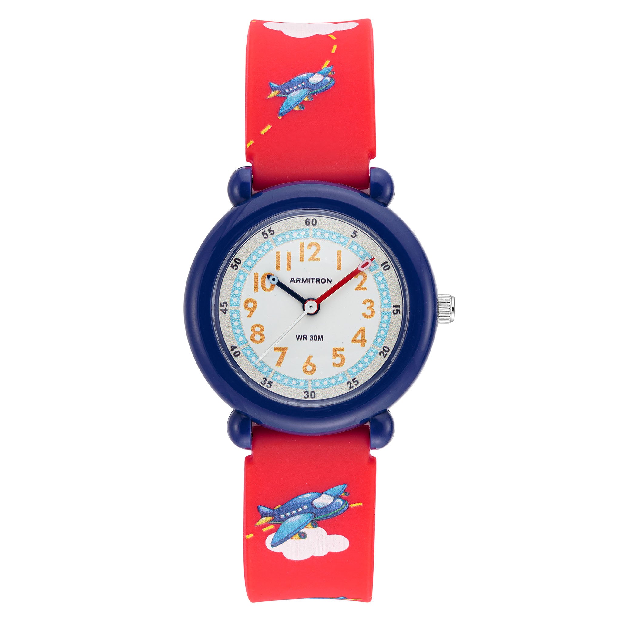 Armitron White Plastic Band Kids Watch - 271005NRD