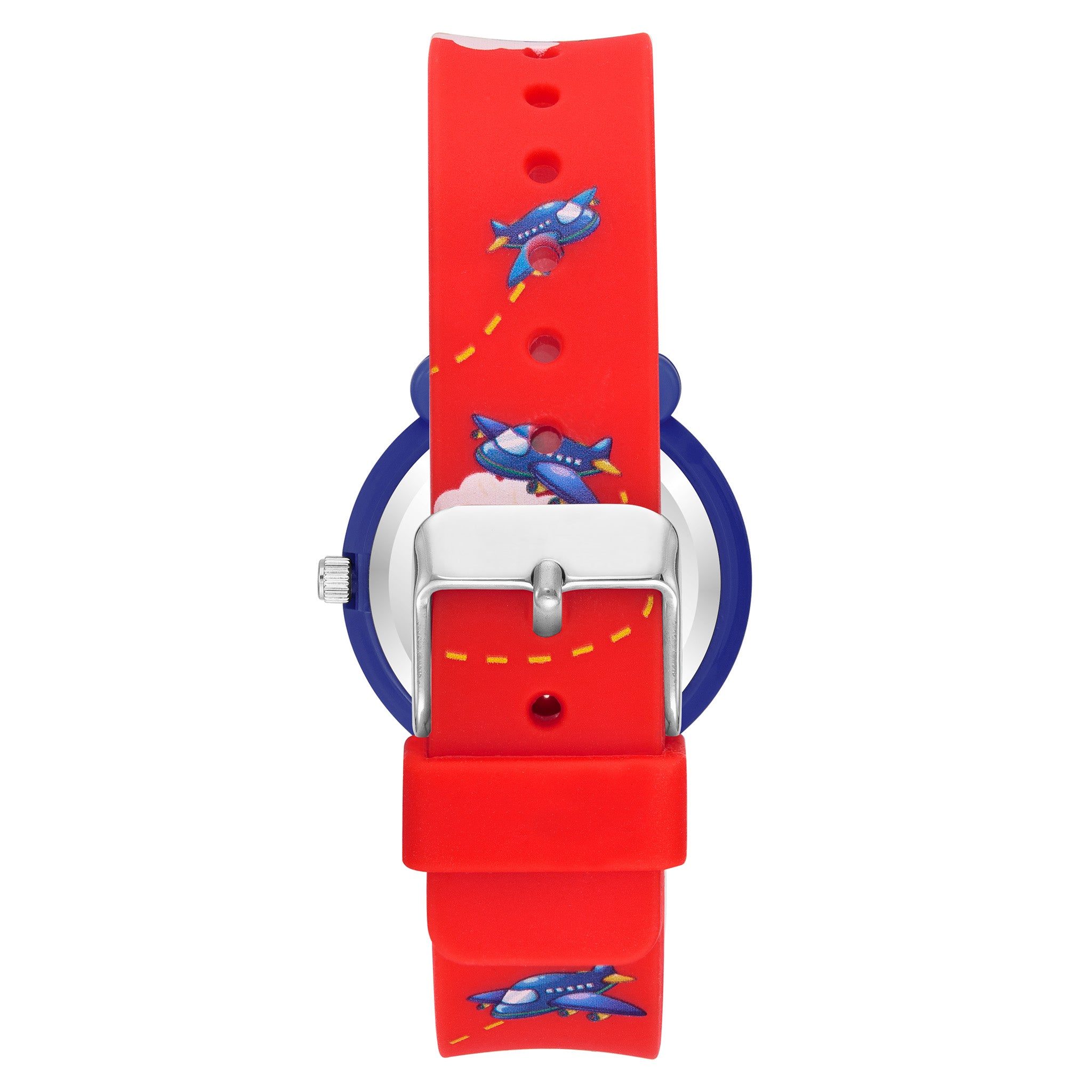 Armitron Red Plastic Band White Dial Kids Watch - 271005NRD