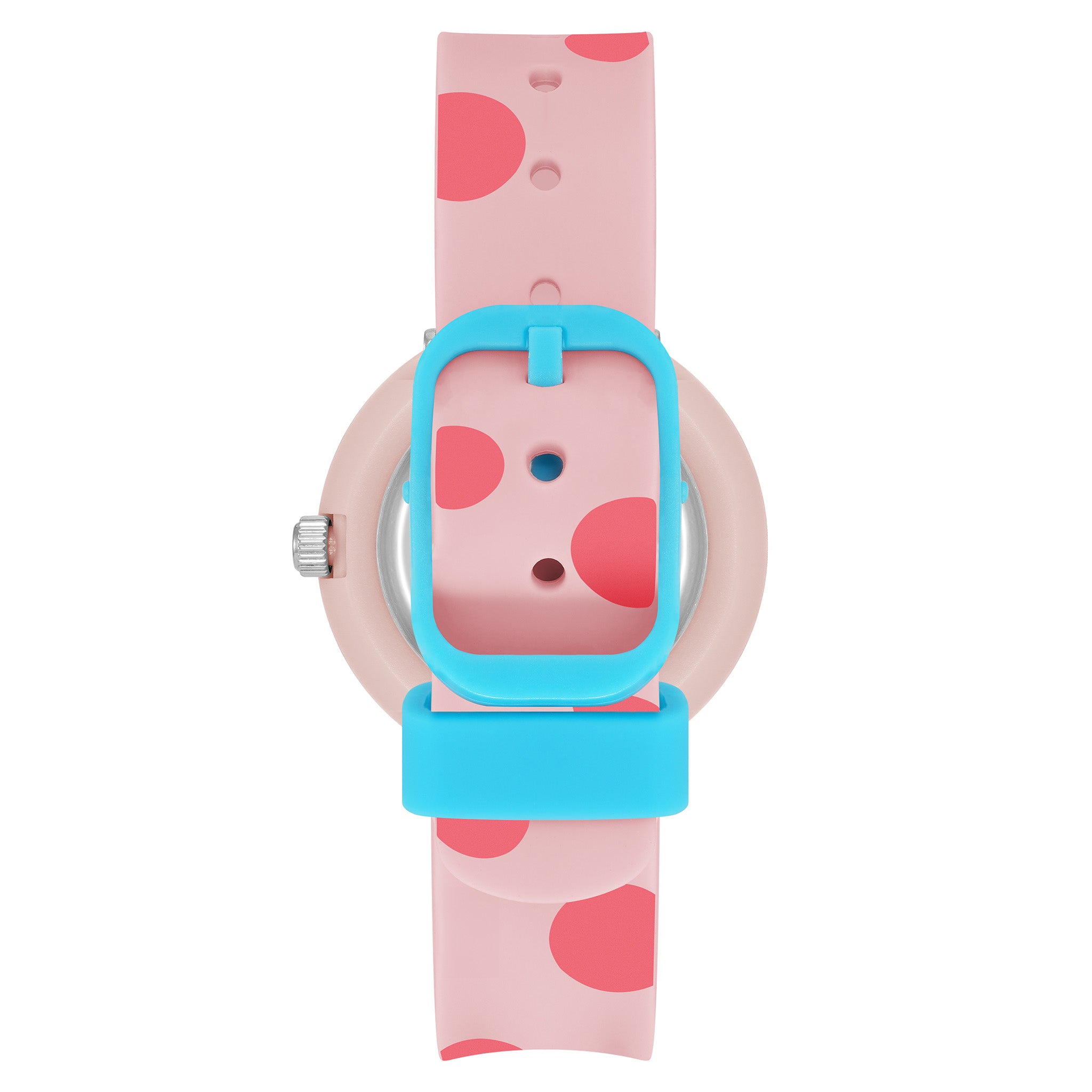 Armitron Pink Plastic Band Blue Dial Kids Watch - 271006PNK