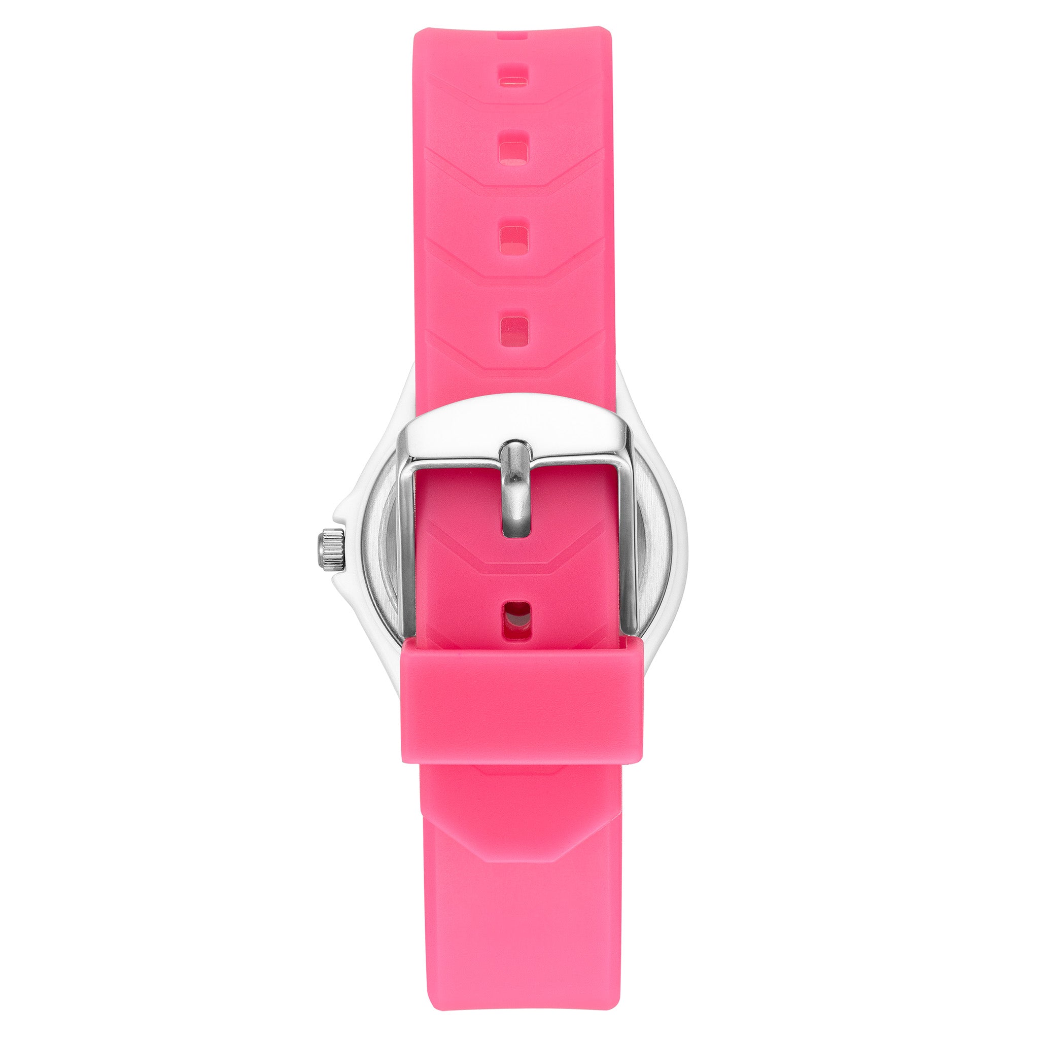 Armitron Pink Plastic White Dial Kids Watch - 271007WPK