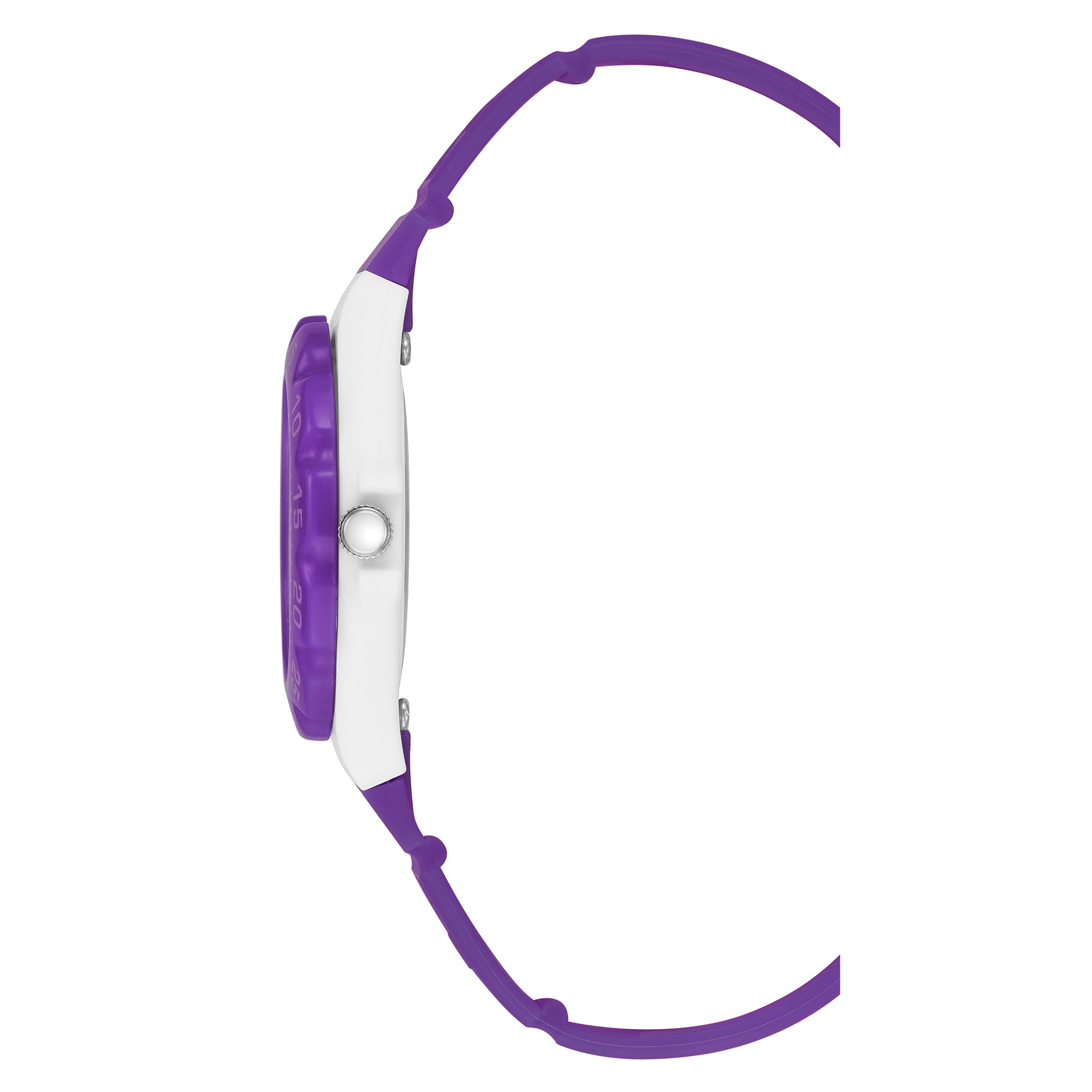 Armitron Purple Plastic White Dial Kids Watch - 271007WPR