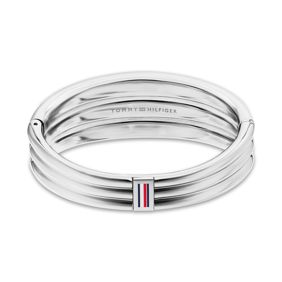 Tommy Hilfiger Jewellery Stainless Steel Women's Hinge Bangle - 2781068