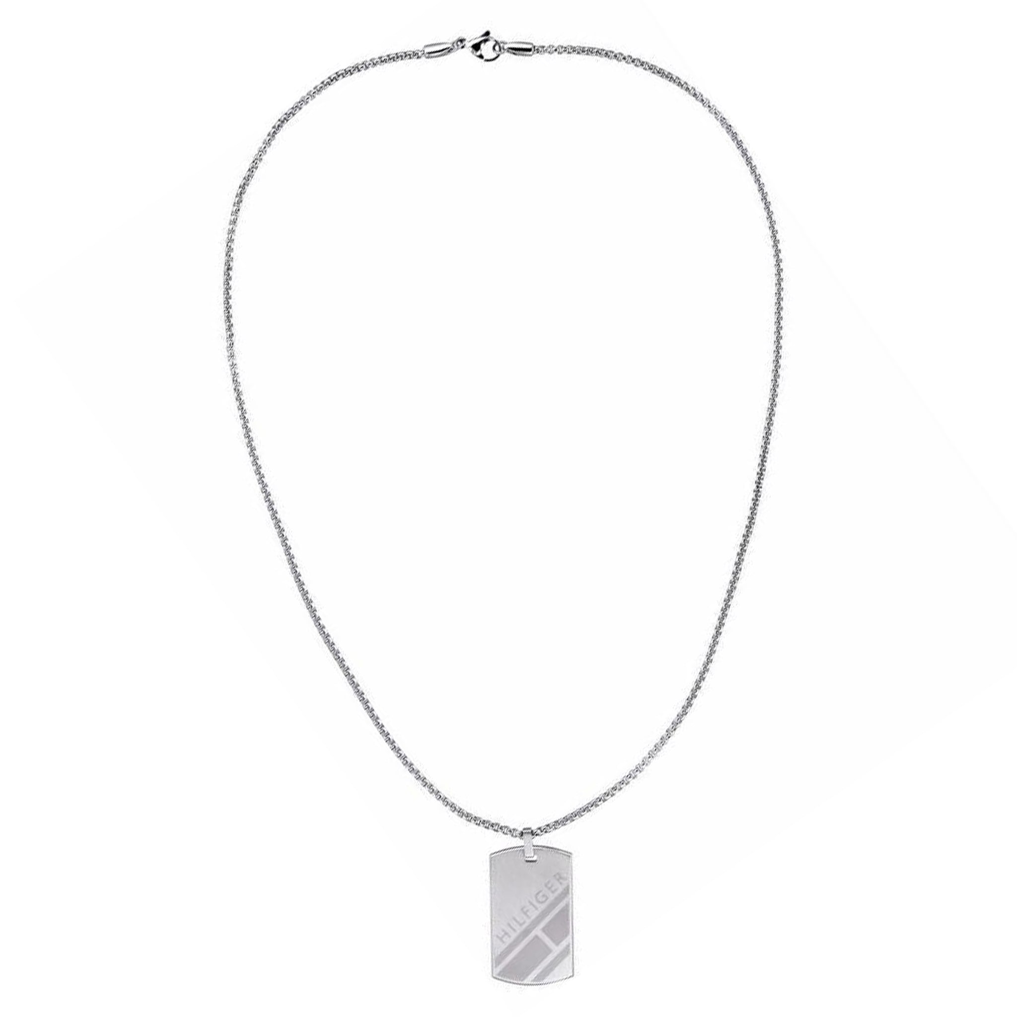 Tommy Hilfiger Tommy Hilfiger Jewellery Dog Tag Unisex Necklace - 2790017