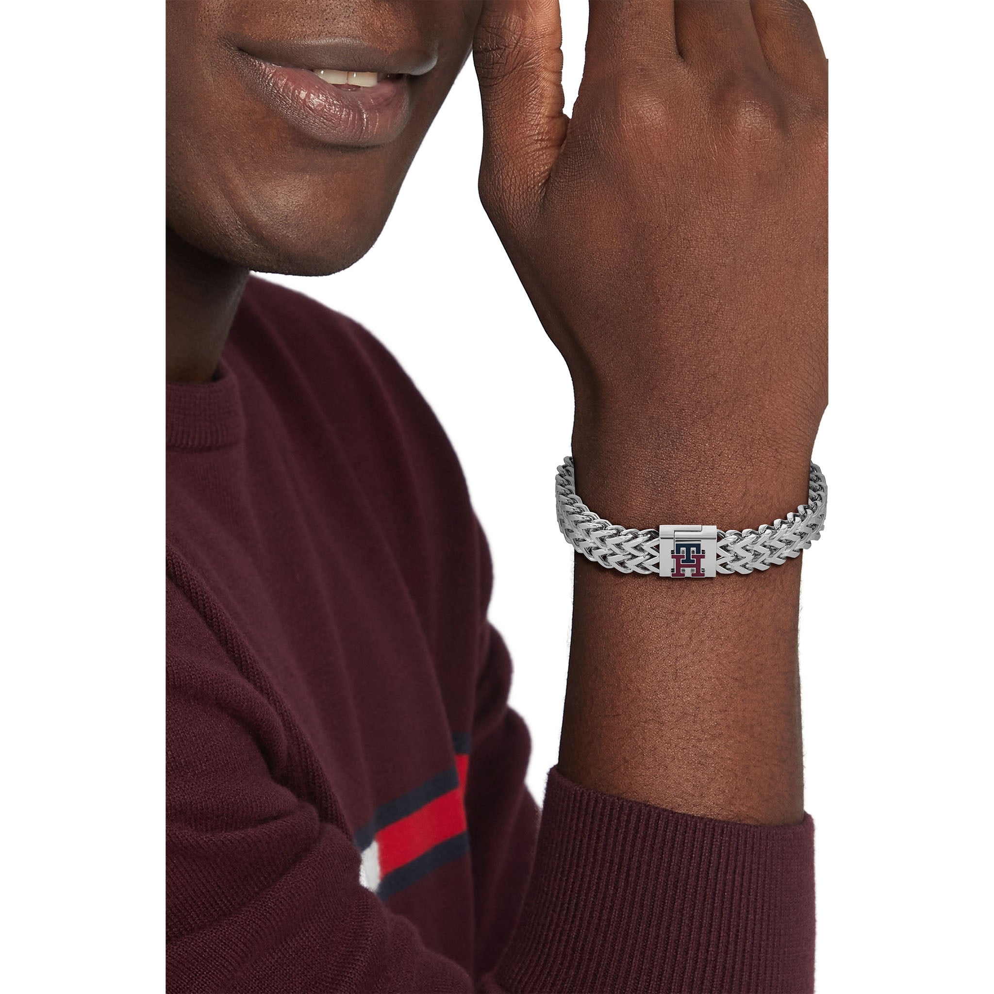 Tommy Hilfiger Jewellery Stainless Steel Men's Chain Bracelet - 2790462