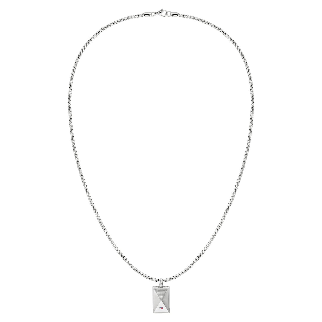 Tommy Hilfiger Jewellery Stainless Steel Men's Pendant With Chain - 2790564