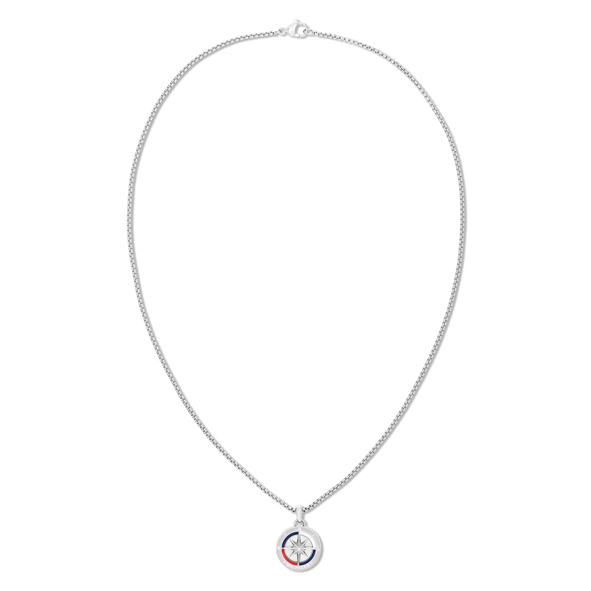 Tommy Hilfiger Jewellery Stainless Steel Men's Pendant Necklace - 2790720