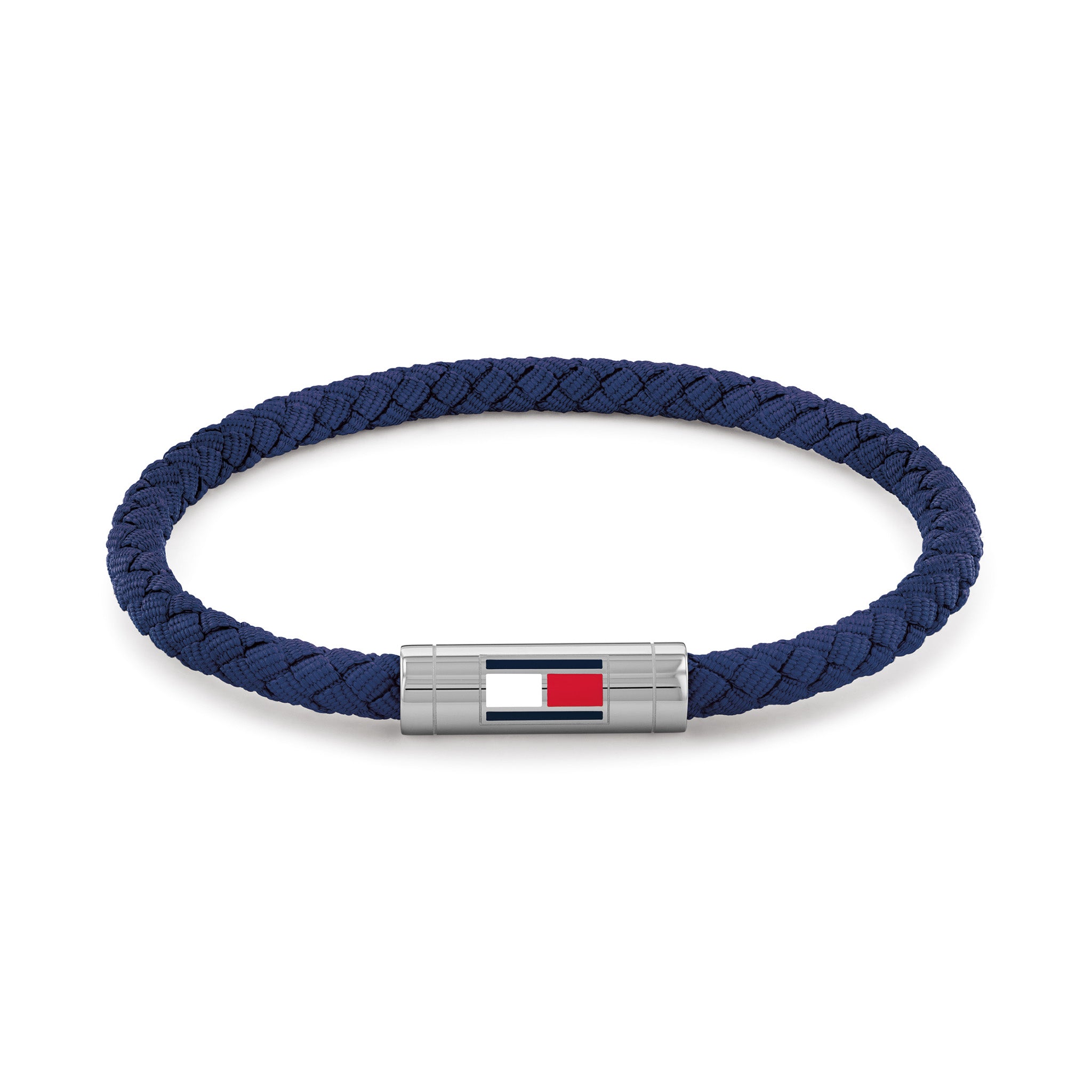 Tommy Hilfiger Jewellery Stainless Steel & Blue Nylon Men's Nylon Bracelet - 2790740