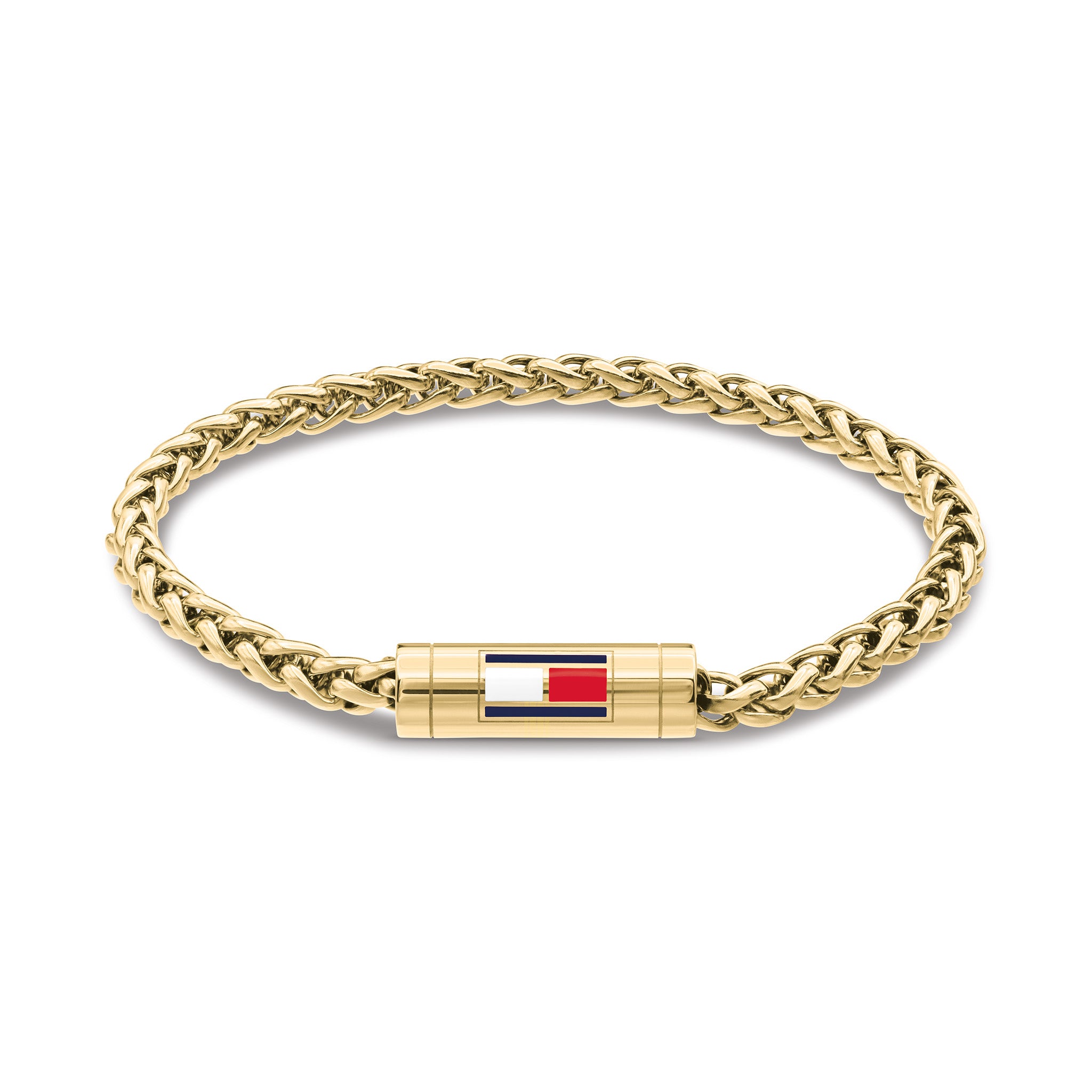 Tommy Hilfiger Jewellery Gold Steel Men's Chain Bracelet - 2790744