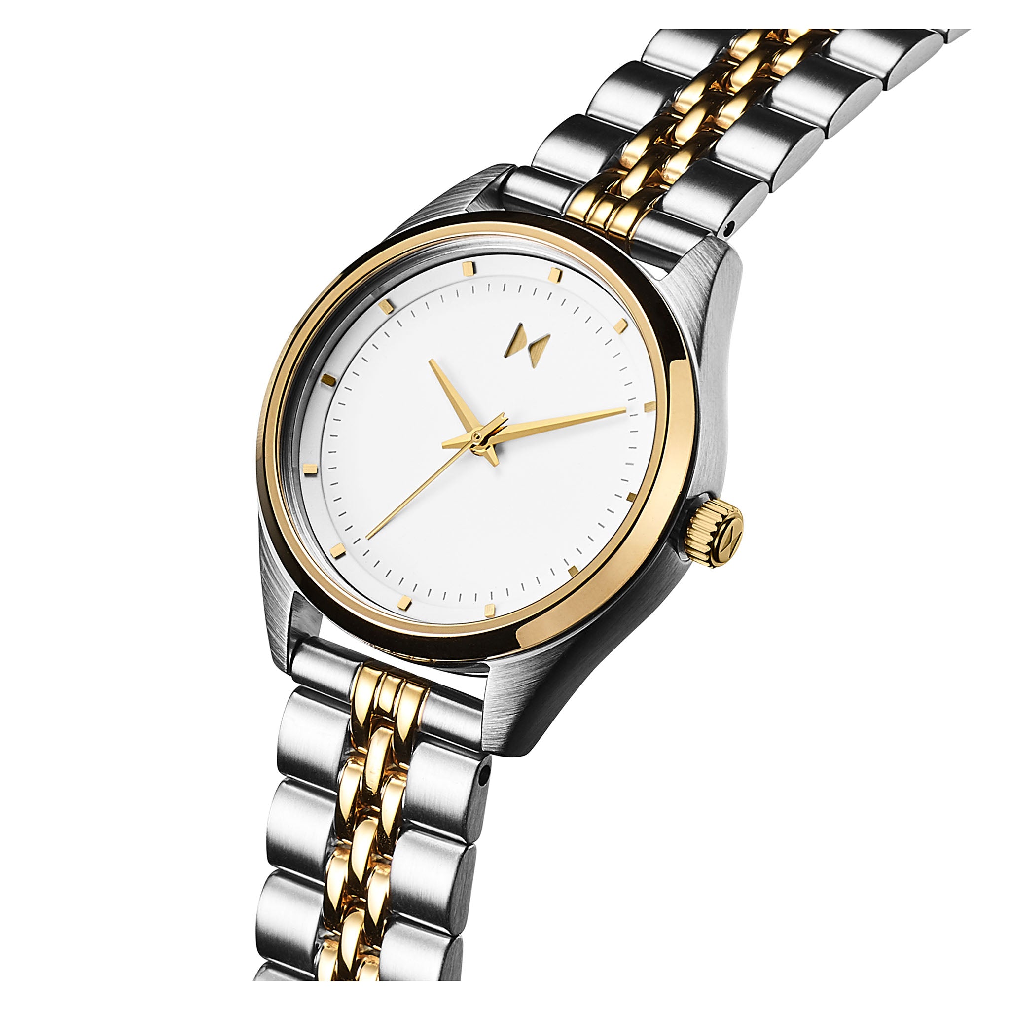 MVMT Two-Tone Steel White Dial Women's Watch - 28000083D