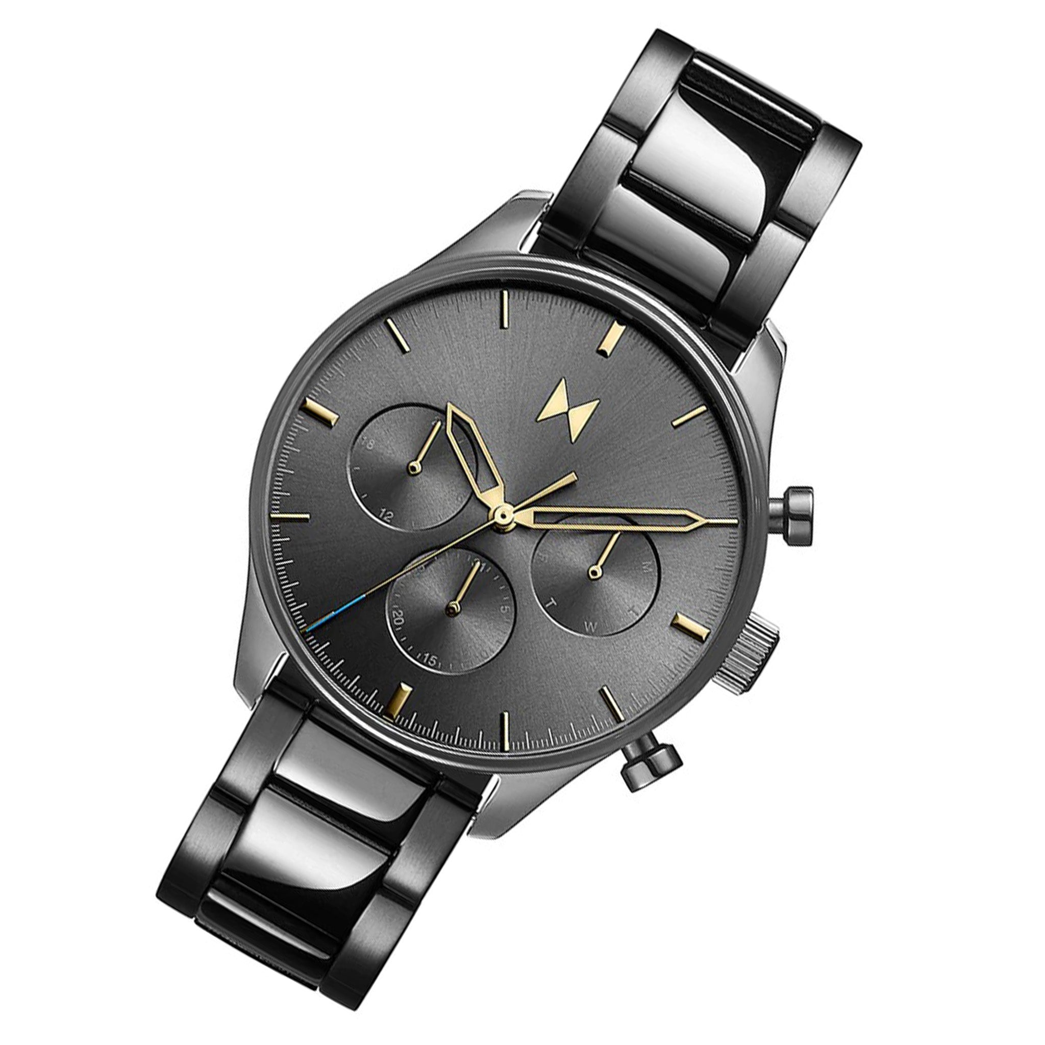 MVMT Gunmetal Steel Grey Dial Multi-function Men's Watch - 28000231D