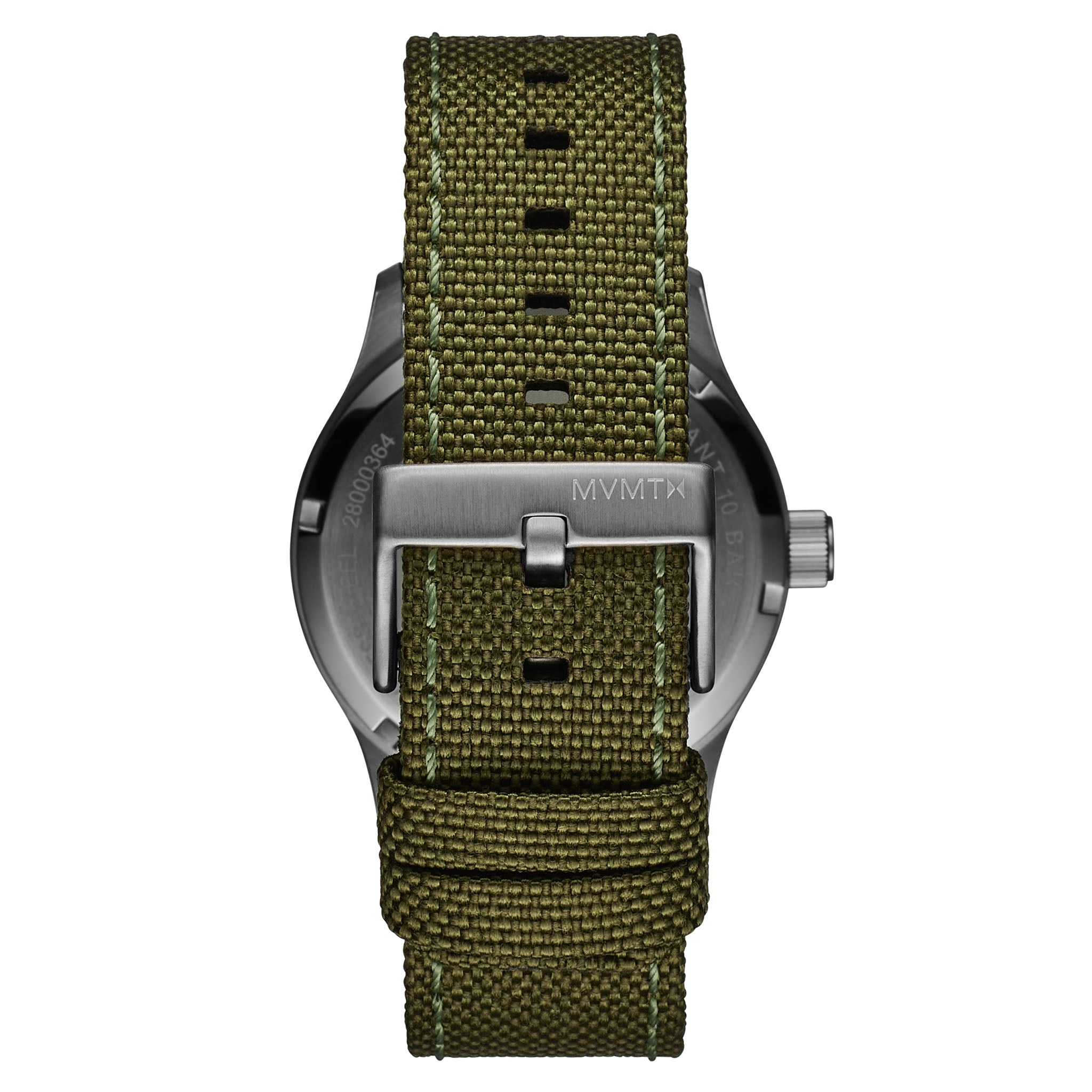 MVMT Green Nylon Black Dial Men's Watch - 28000364D