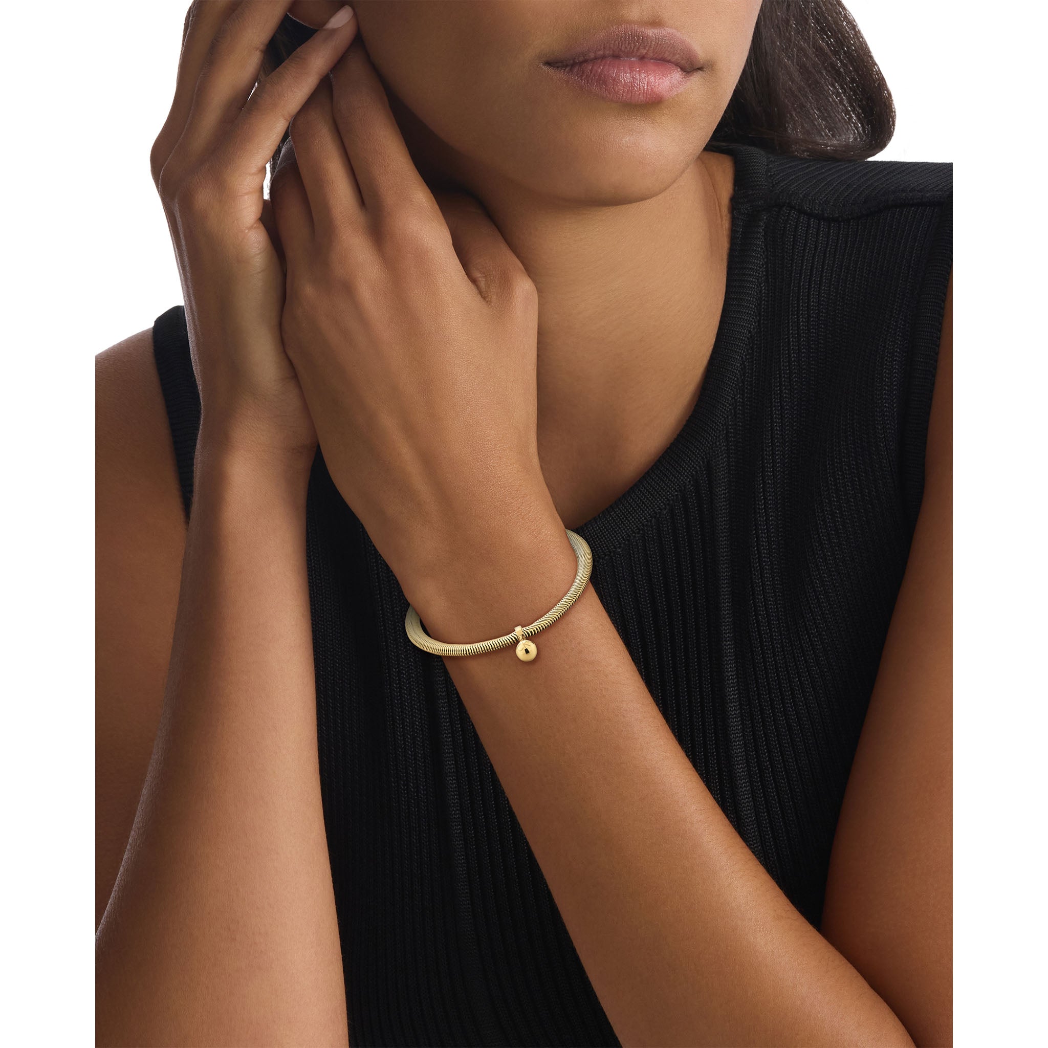 Calvin Klein Jewellery Gold Steel Women's Chain Bracelet - 35000959