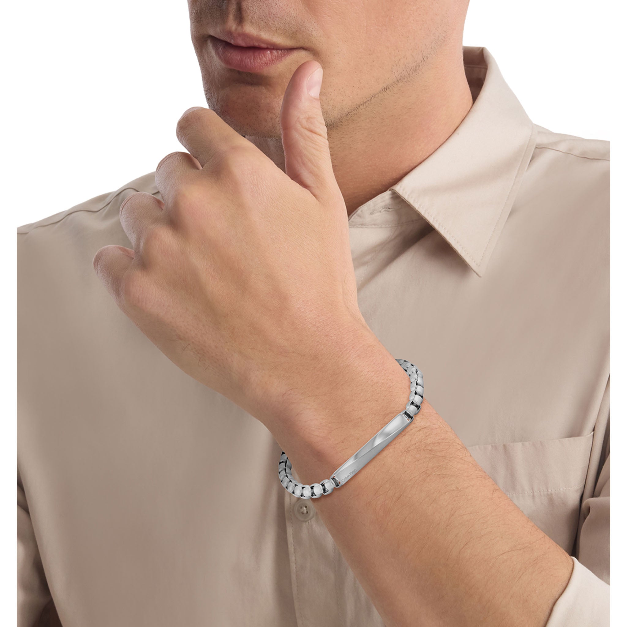 Calvin Klein Jewellery Stainless Steel Men's Bracelet - 35100056