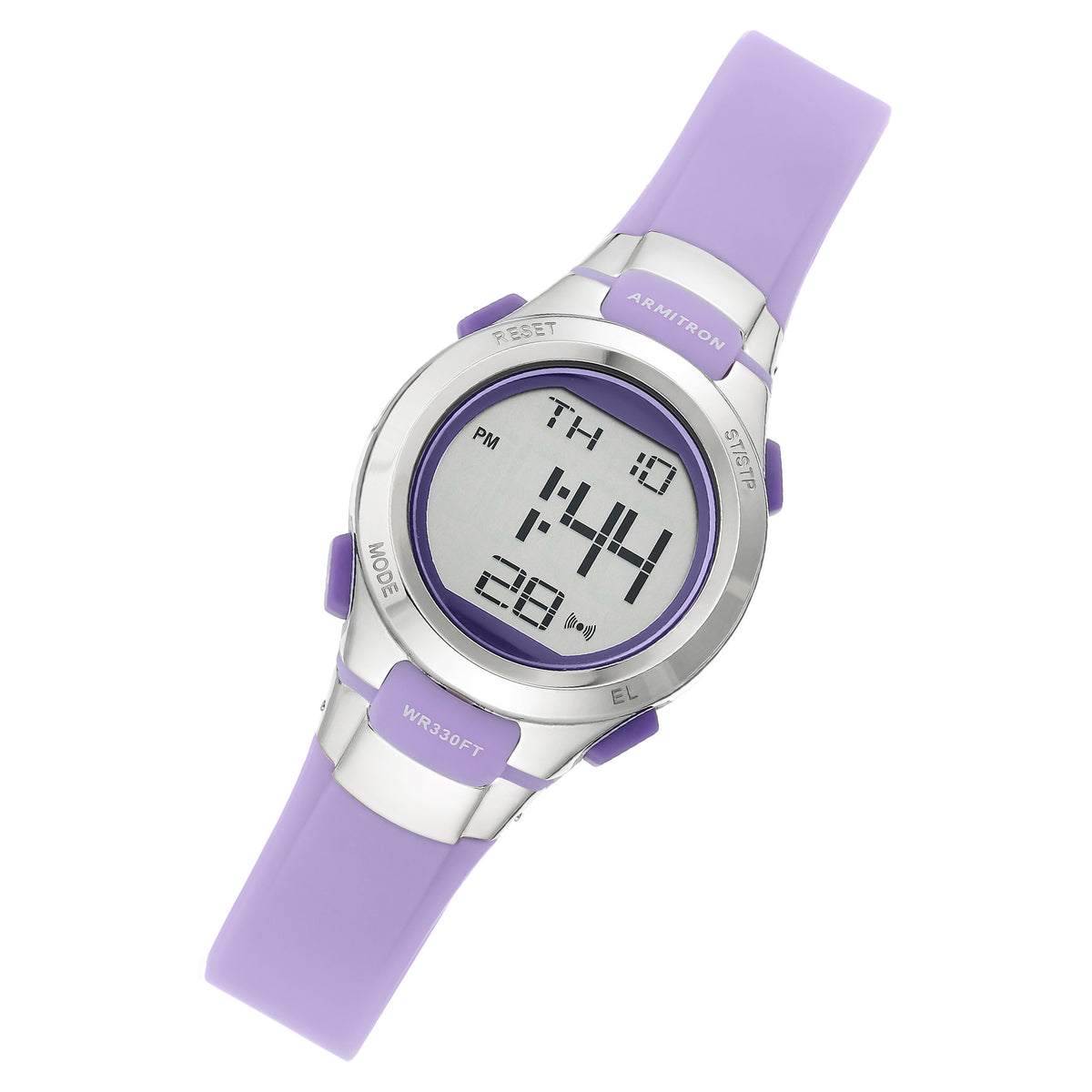 Armitron Lavender Plastic Band Digital Kids Watch - 457012LAV