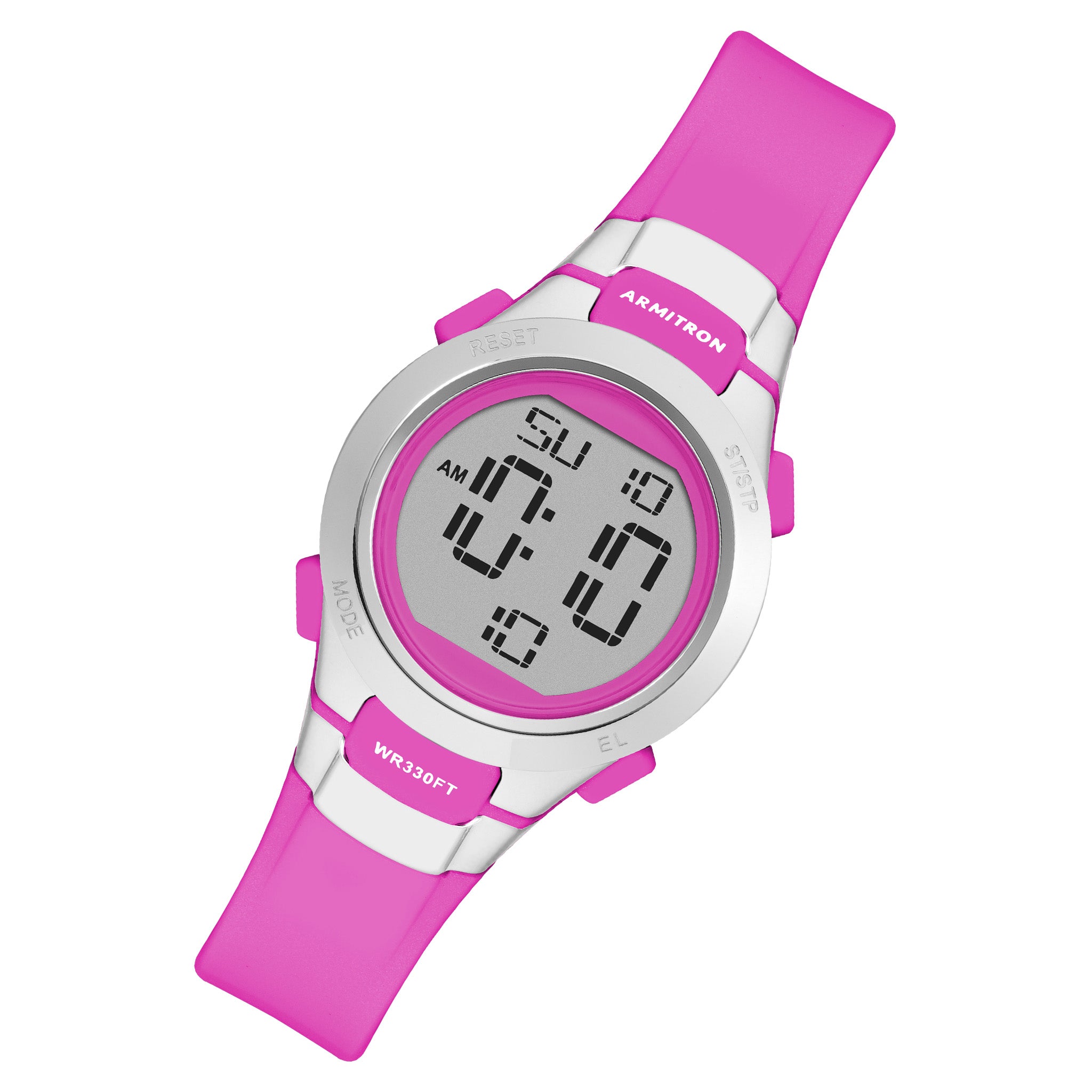 Armitron Pink Plastic Band Digital Kids Watch - 457012PKSV