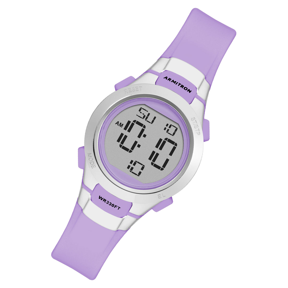 Armitrob Purple Plastic Band Digital Kids Watch - 457012PRSV