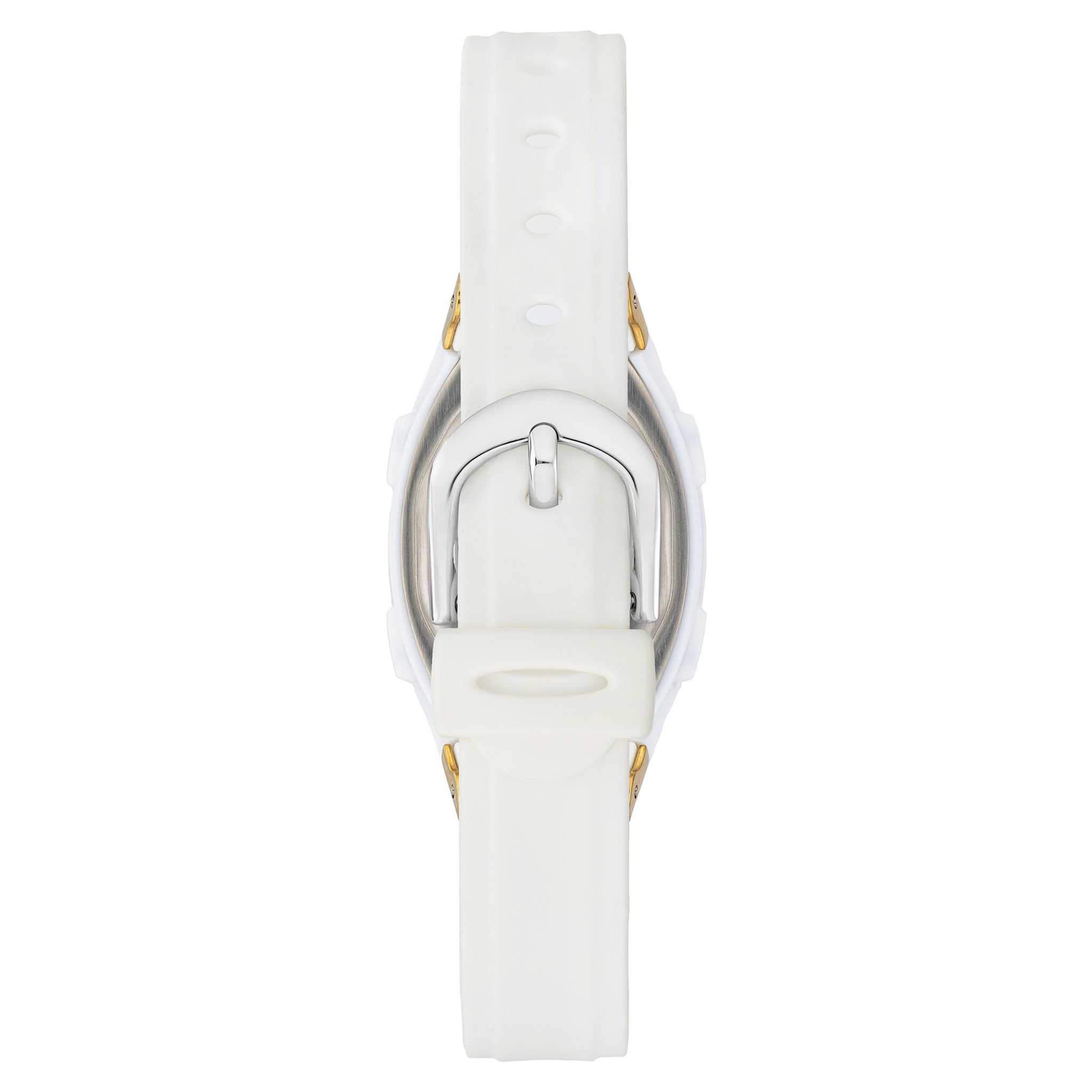 Armitron White Plastic Band Digital Kids Watch - 457034GLD