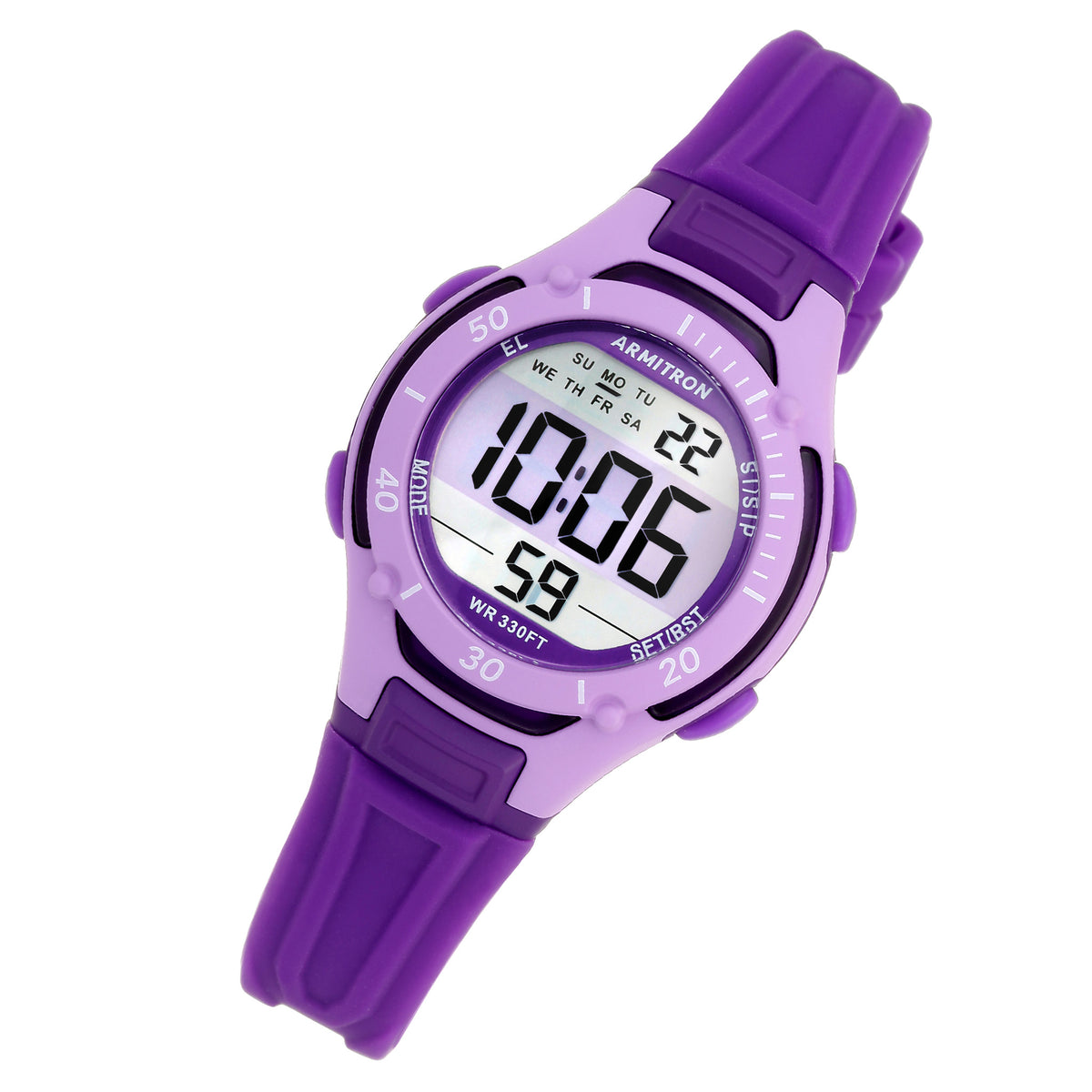 Armitron Purple Plastic Band Digital Kids Watch - 457062PUR