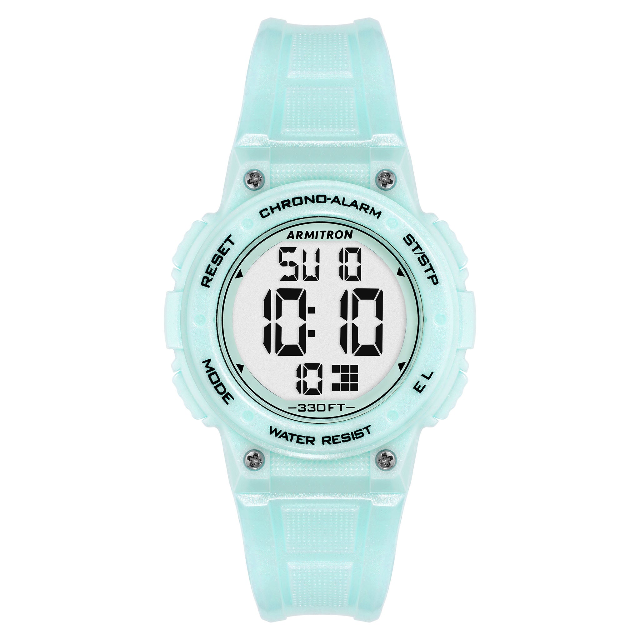 Armitron Plastic Mint Dial Plastic Ladies Watch - 457086PMT
