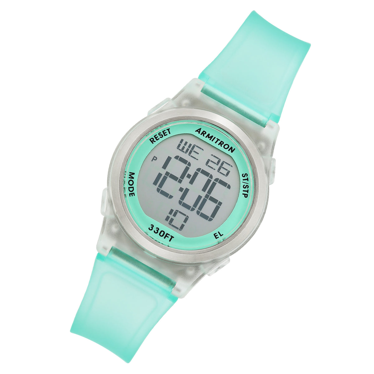 Armitron Teal Plastic Band Digital Kids Watch - 457102TTL