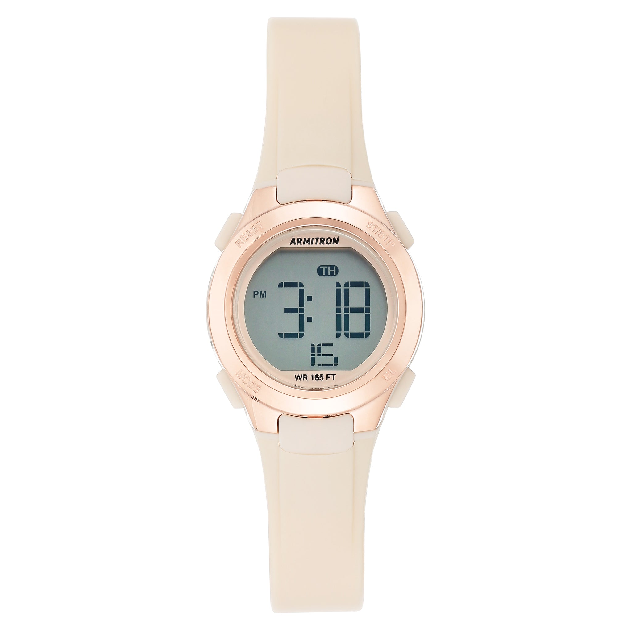 Armitron Blush Plastic Band Digital Kids Watch - 457135PBH