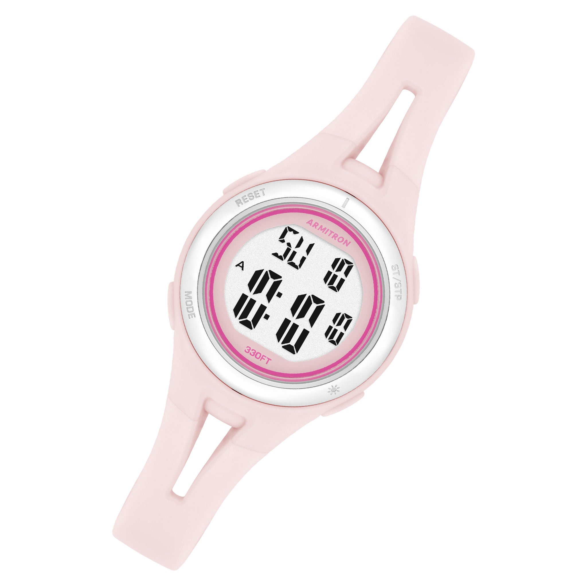 Armitron Pink Plastic Band Digital KIds Watch - 457144PNK