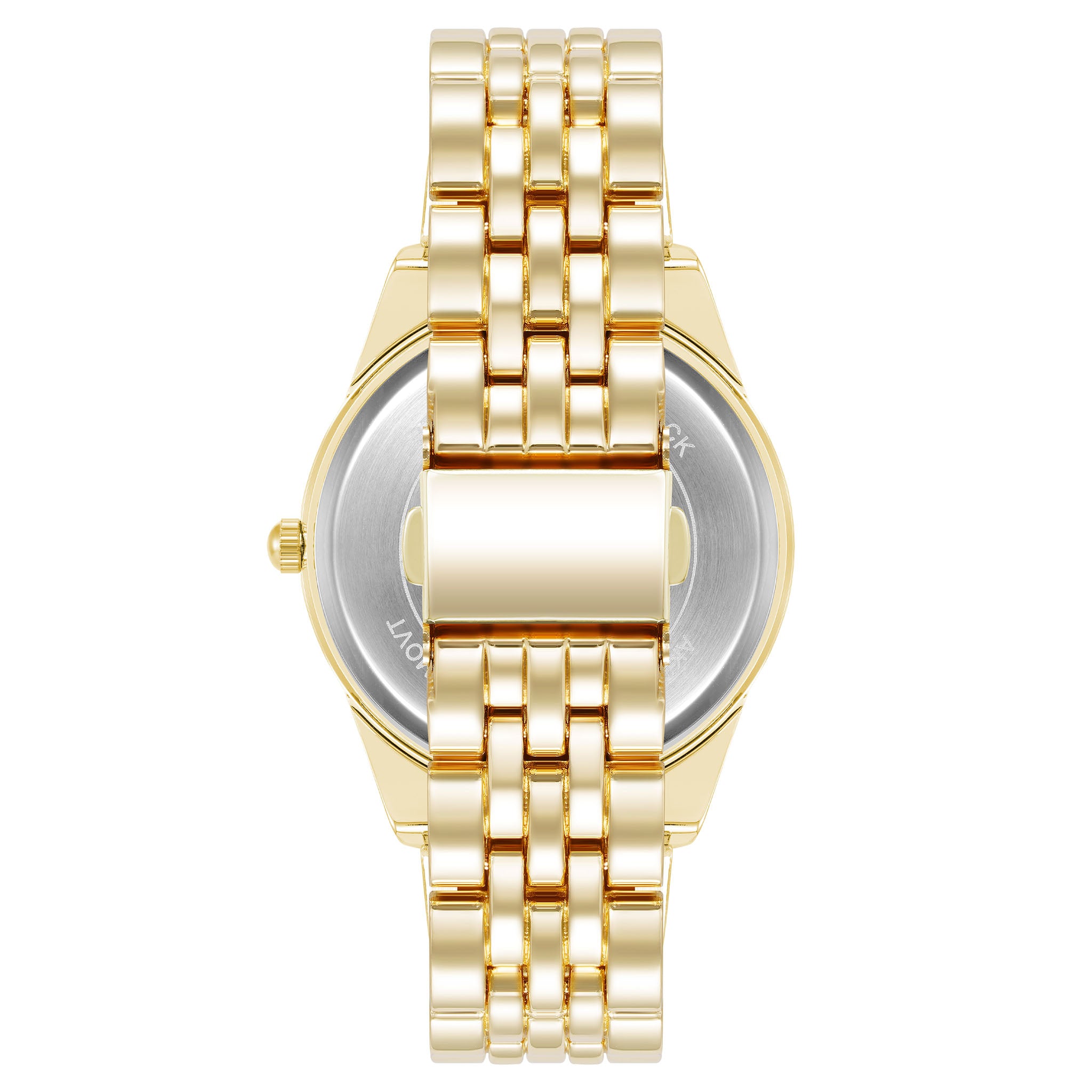 Anne Klein Gold Tone Band Champagne Dial Women's Watch - AK5094CHGB