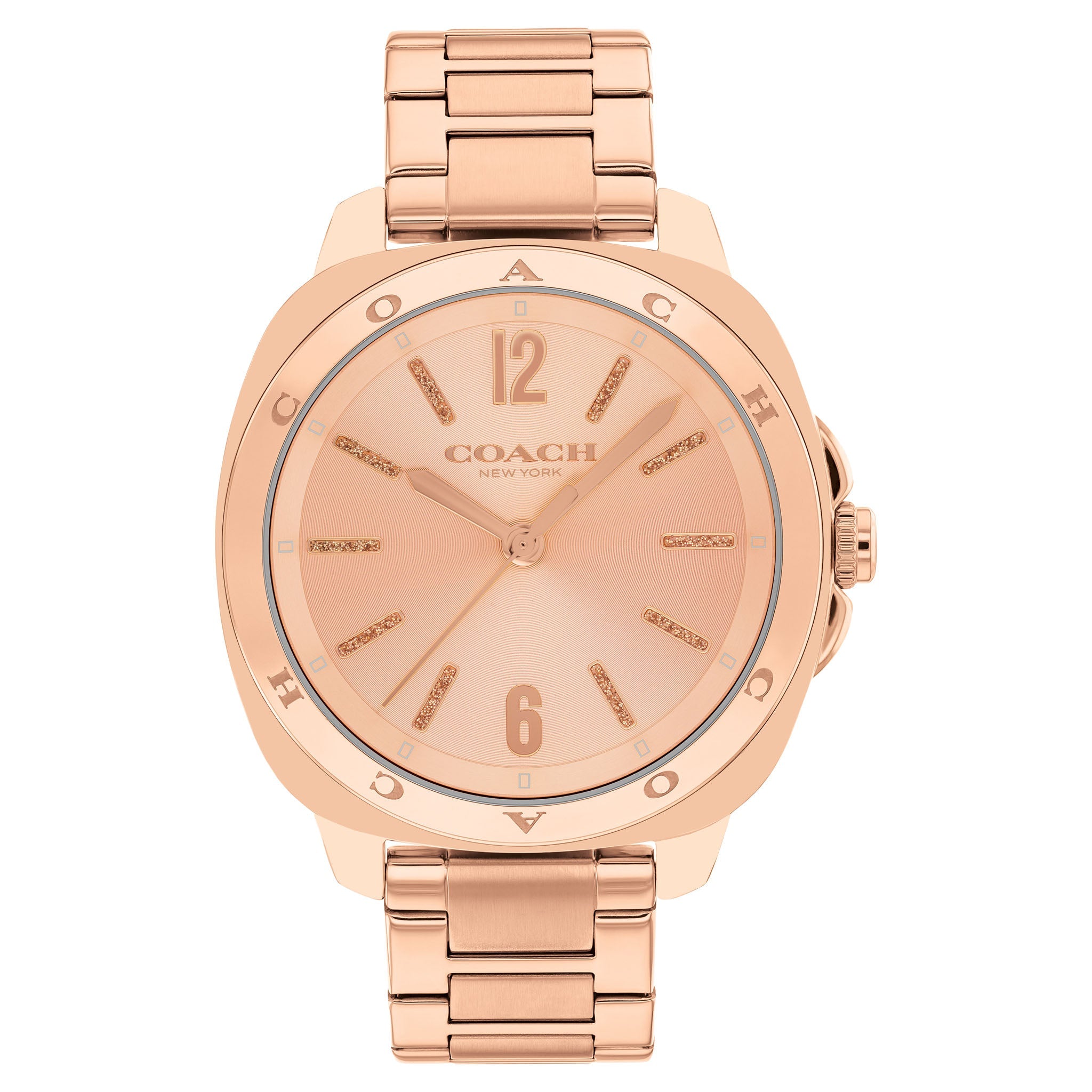 Coach Rose Gold Steel Rose Gold Dial Women's Watch - 14504479