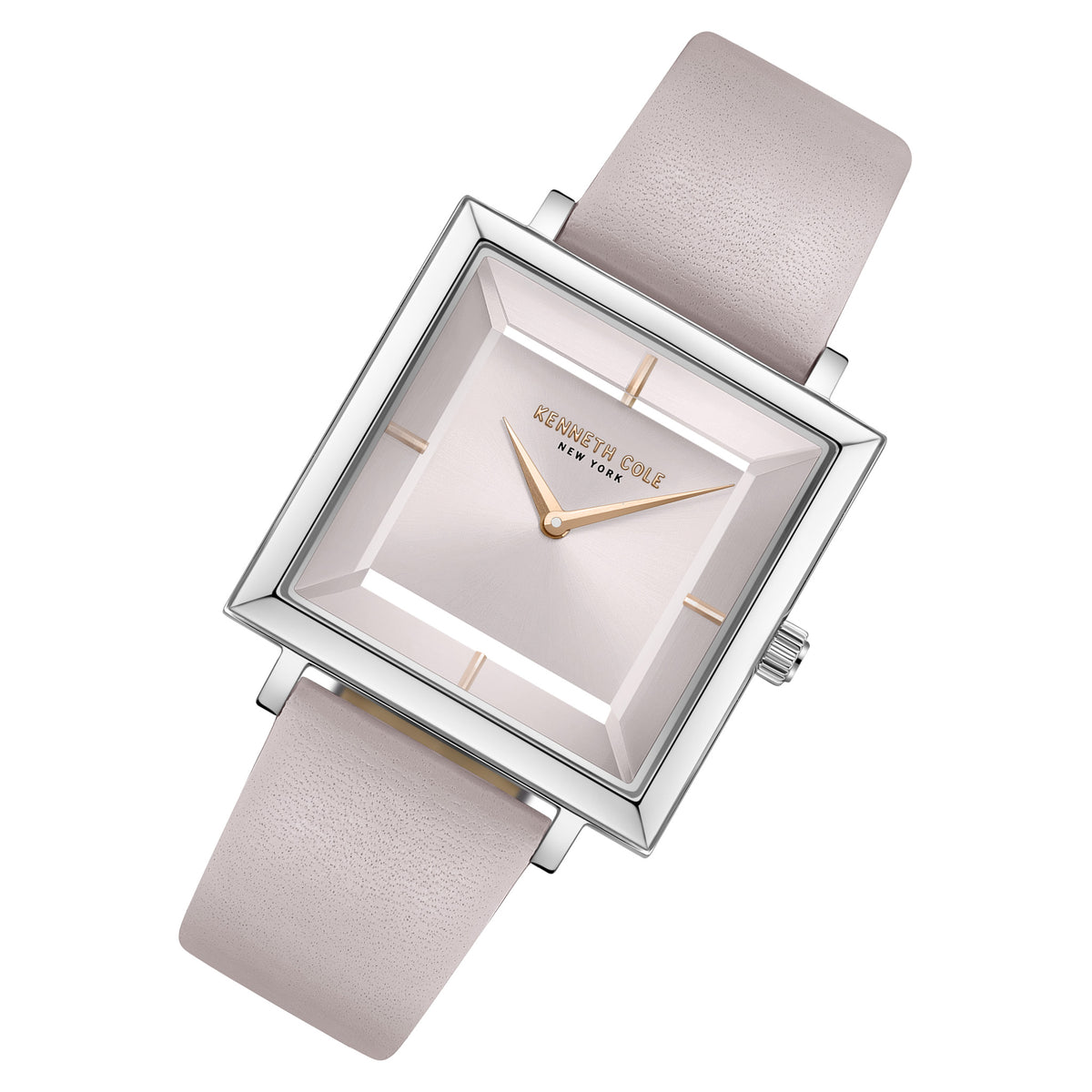 Kenneth Cole Leather Purple Dial Women's Watch - KCWLA0026601