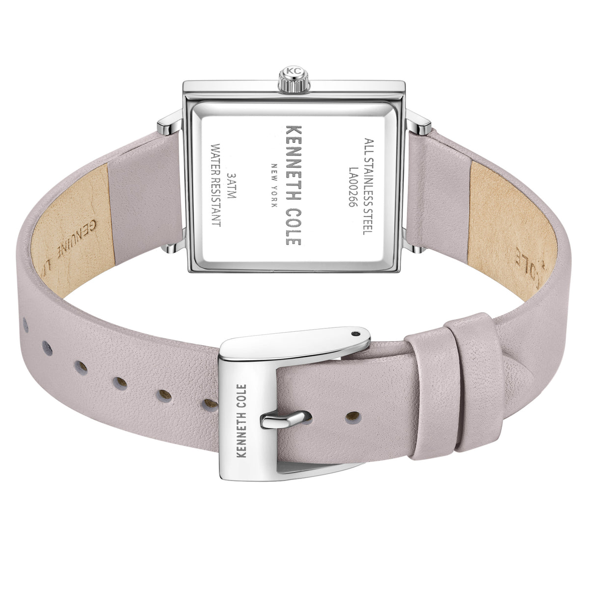 Kenneth Cole Leather Purple Dial Women's Watch - KCWLA0026601