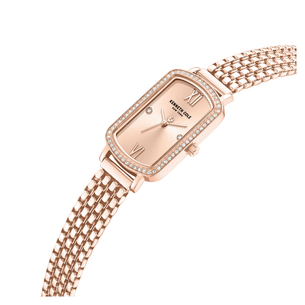 Kenneth Cole Rose Gold Steel Women's Watch - KCWLG0065801