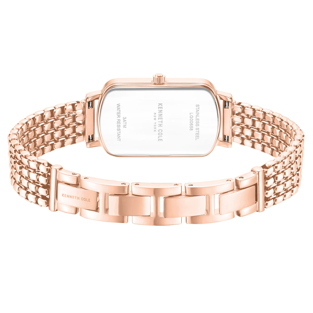 Kenneth Cole Rose Gold Steel Women's Watch - KCWLG0065801