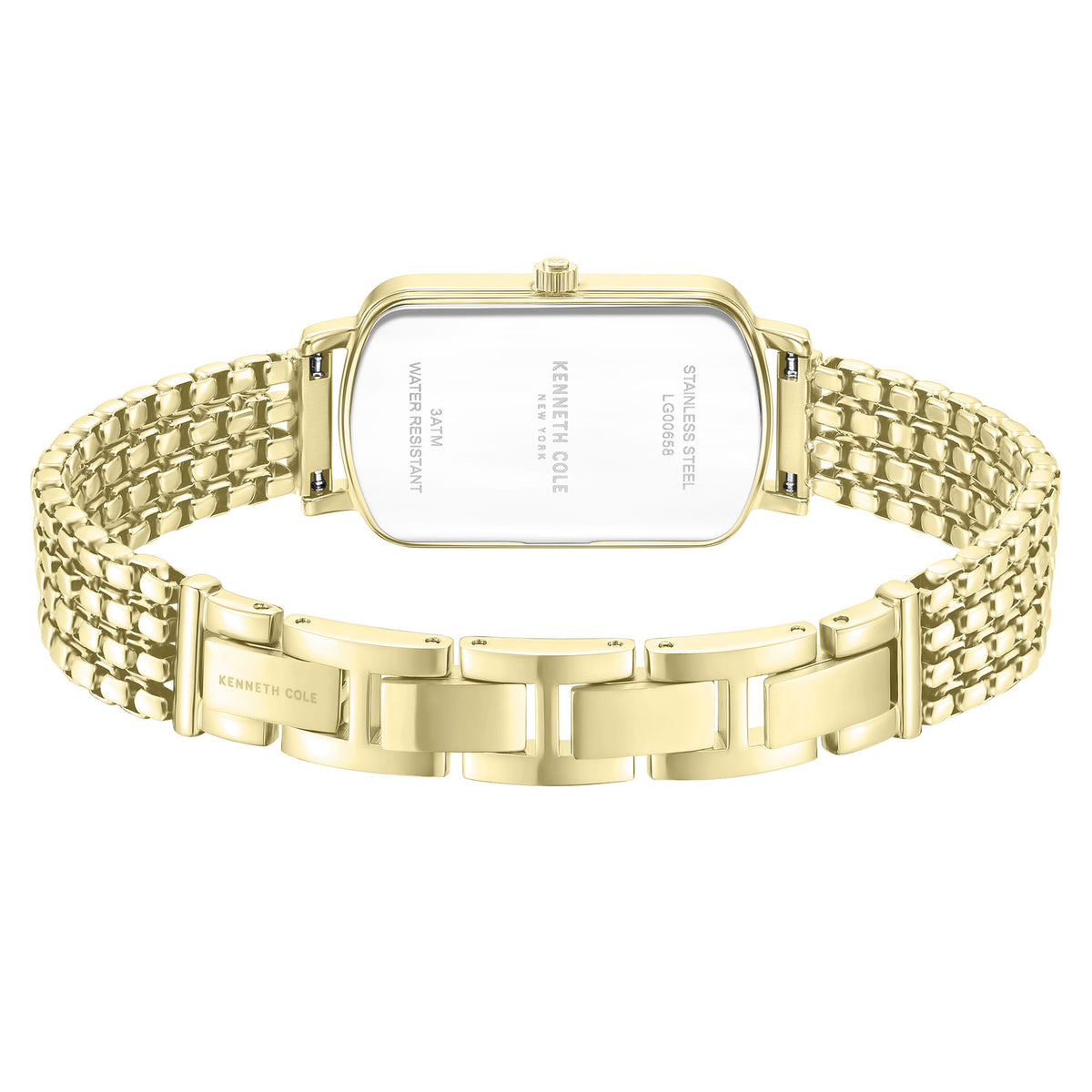Kenneth Cole Gold Steel Green Dial Women's Watch - KCWLG0065802