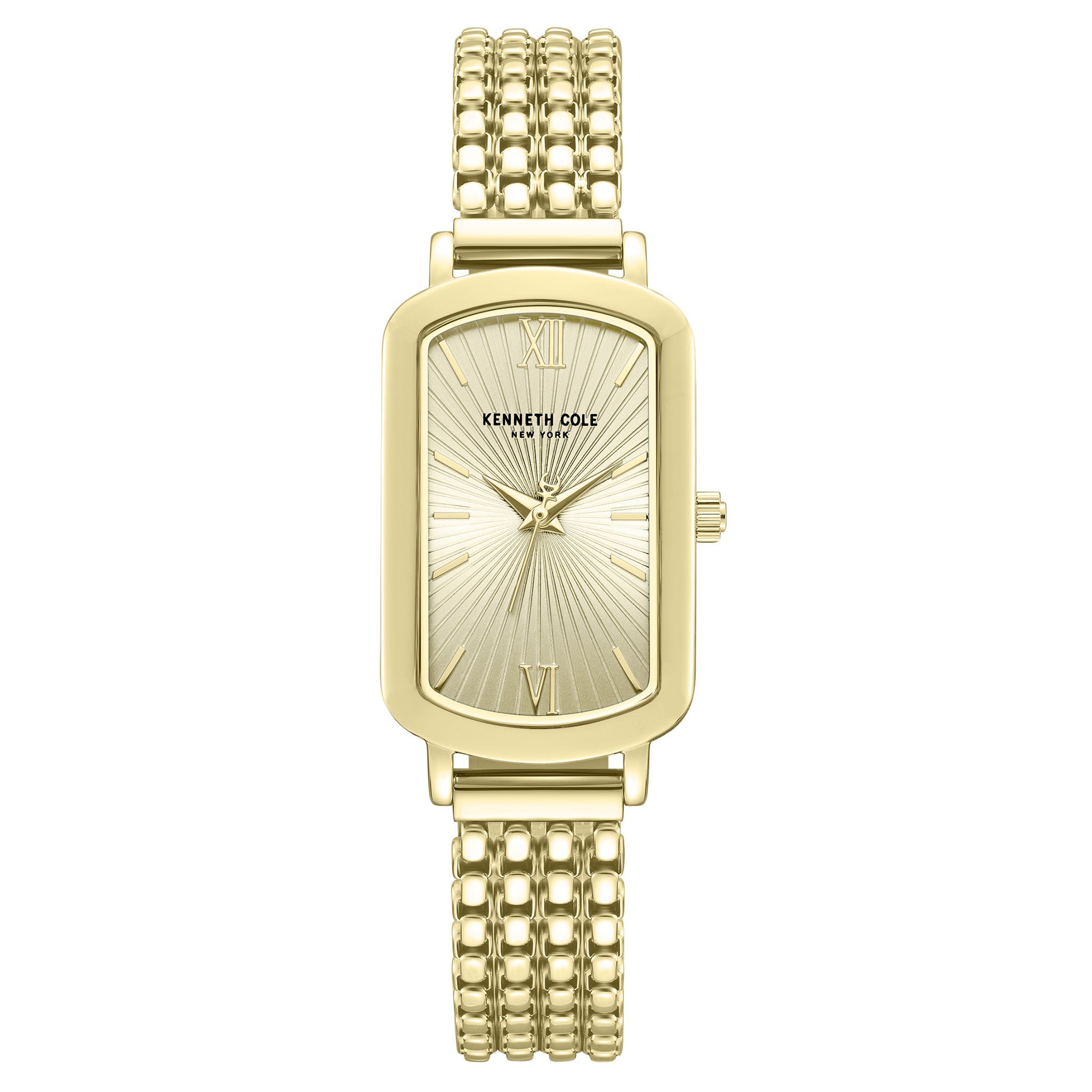 Kenneth Cole Stainless Steel Champagne Dial Stainless Steel Women's Watch - KCWLG0065902