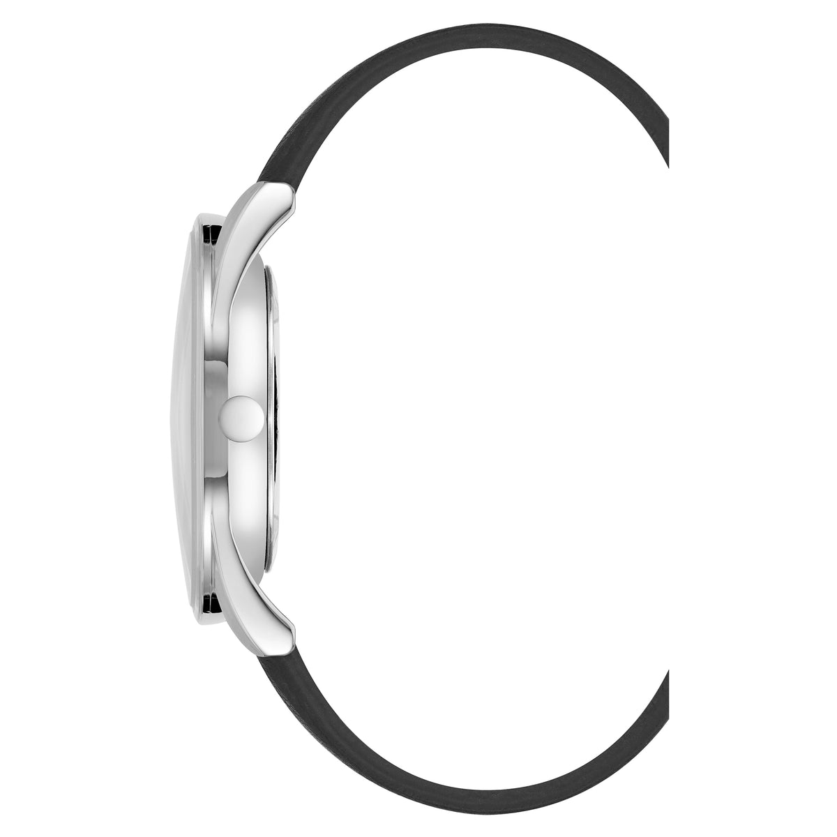Nine West Black Leather White Dial Women's Watch - NW1995SVBK