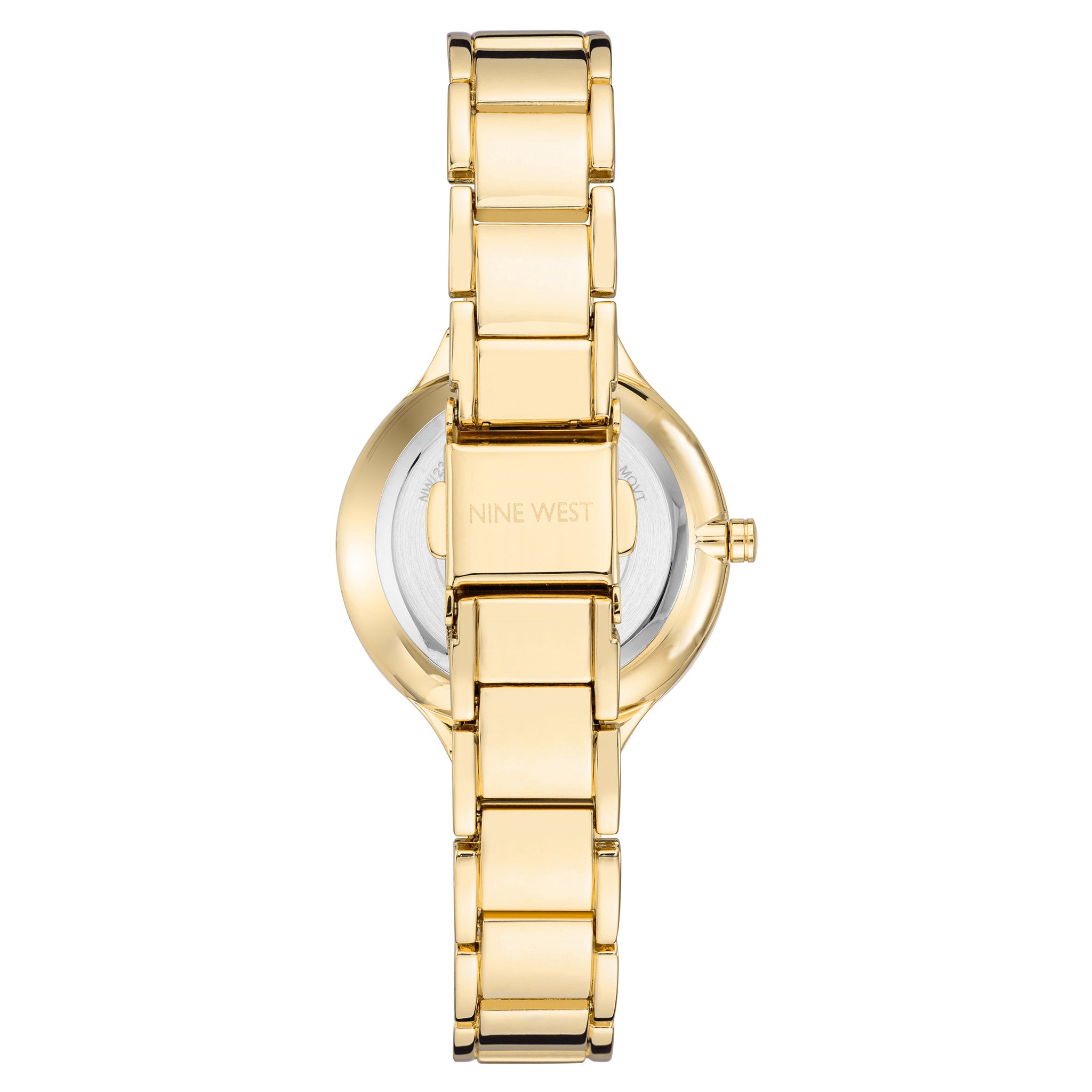 Nine West Gold-Tone Bracelet Ombre Dial Women's Watch - NW2336GNGB