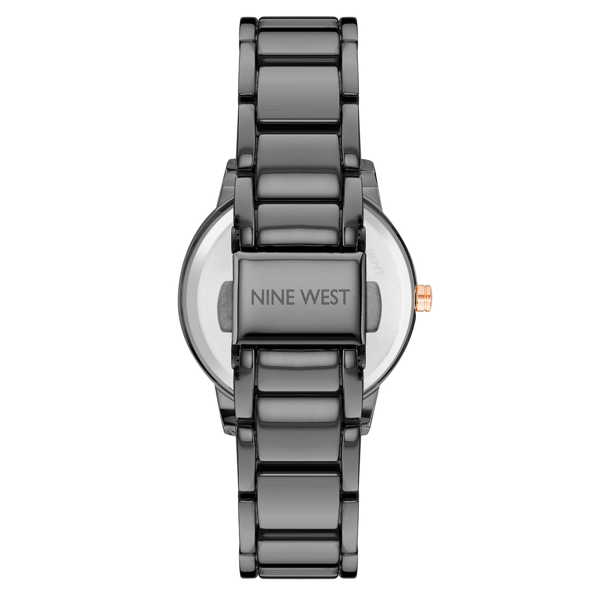 Nine West Gun-Tone Bracelet Women's Watch - NW2597FLGY