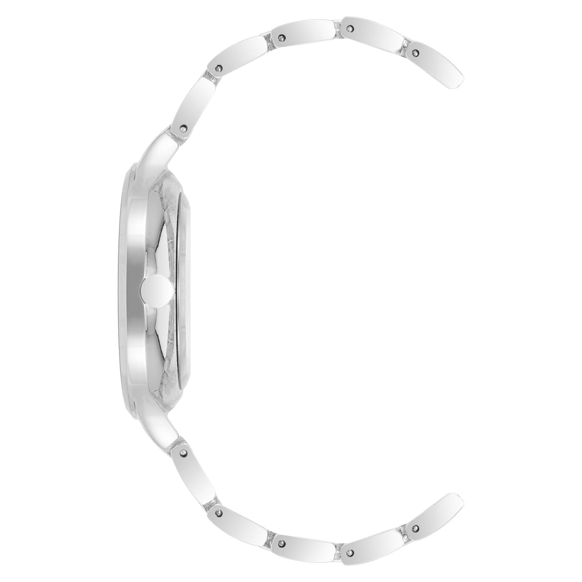 Nine West Silver-Tone Bracelet Rainbow Dial Women's Watch - NW2853RBSV