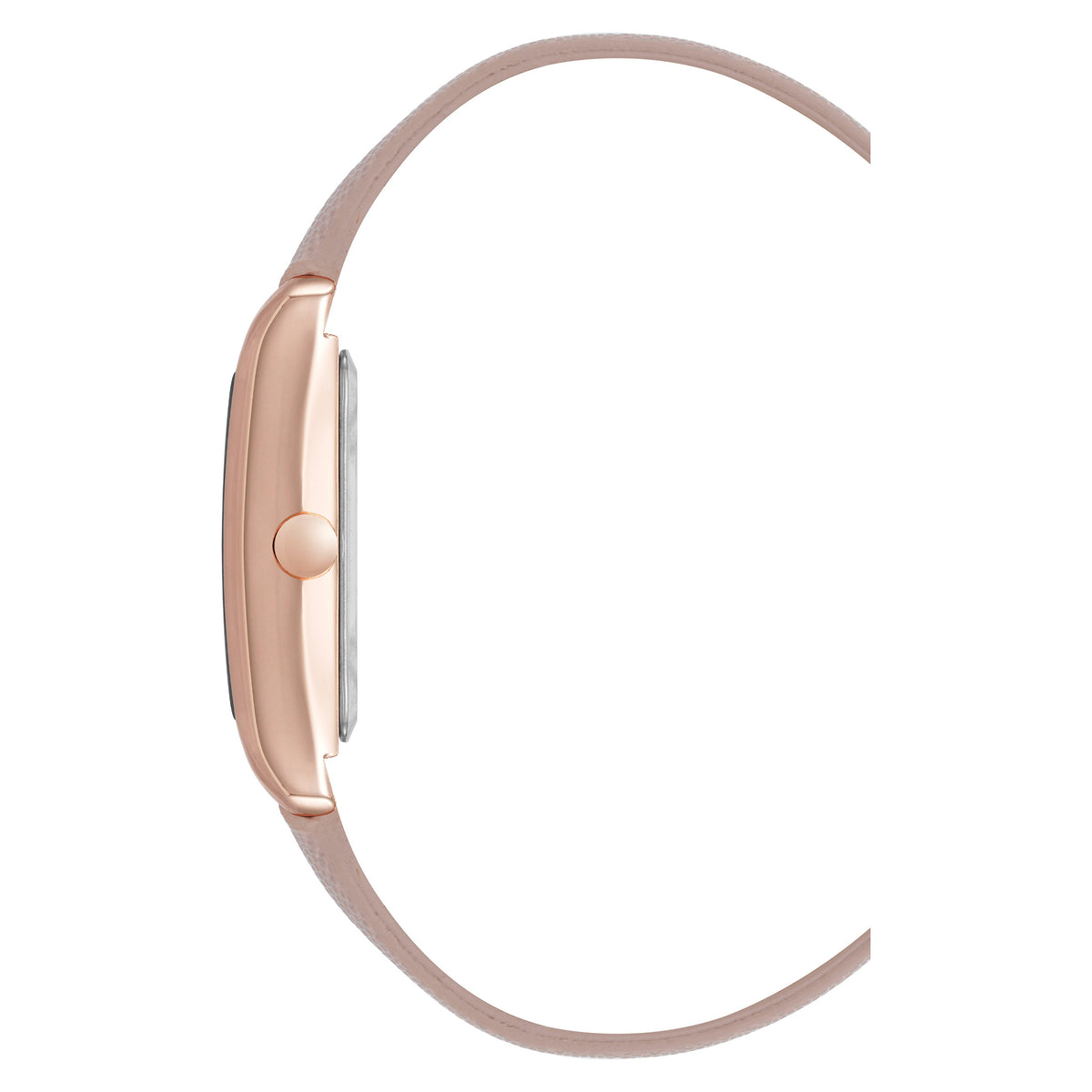 Nine West Blush Leather Silver Dial Women's Watch - NW3208RGBH