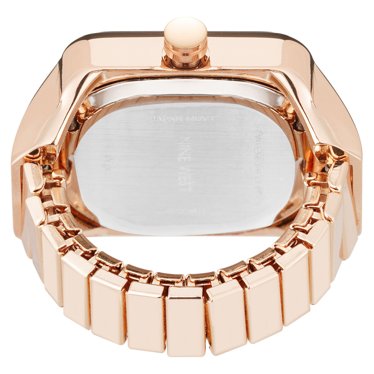 Nine West Rose Gold Steel Women's Watch - NW3340RINGRGR