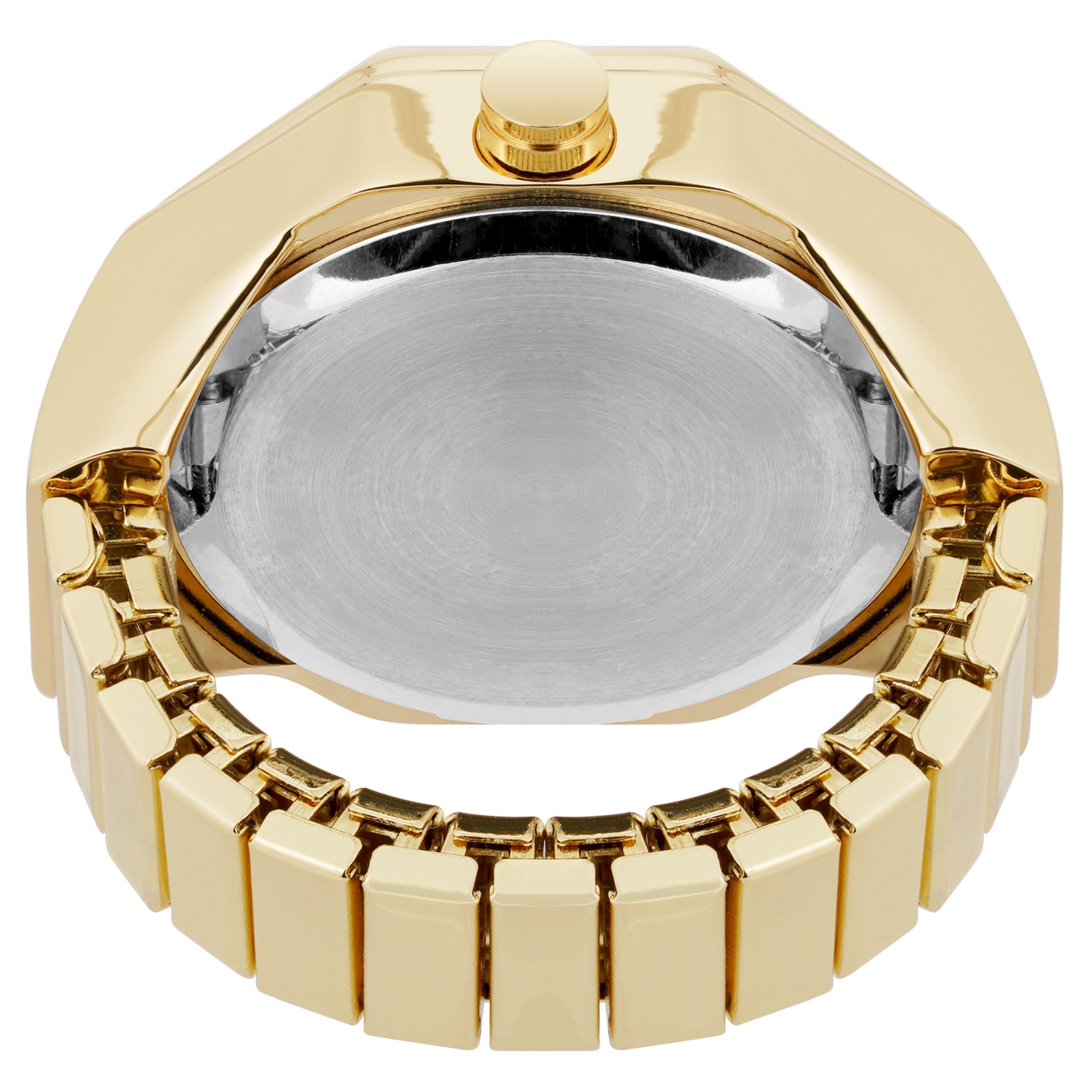 Nine West Gold Steel Black Dial Women's Watch - NW3342RINGBKG