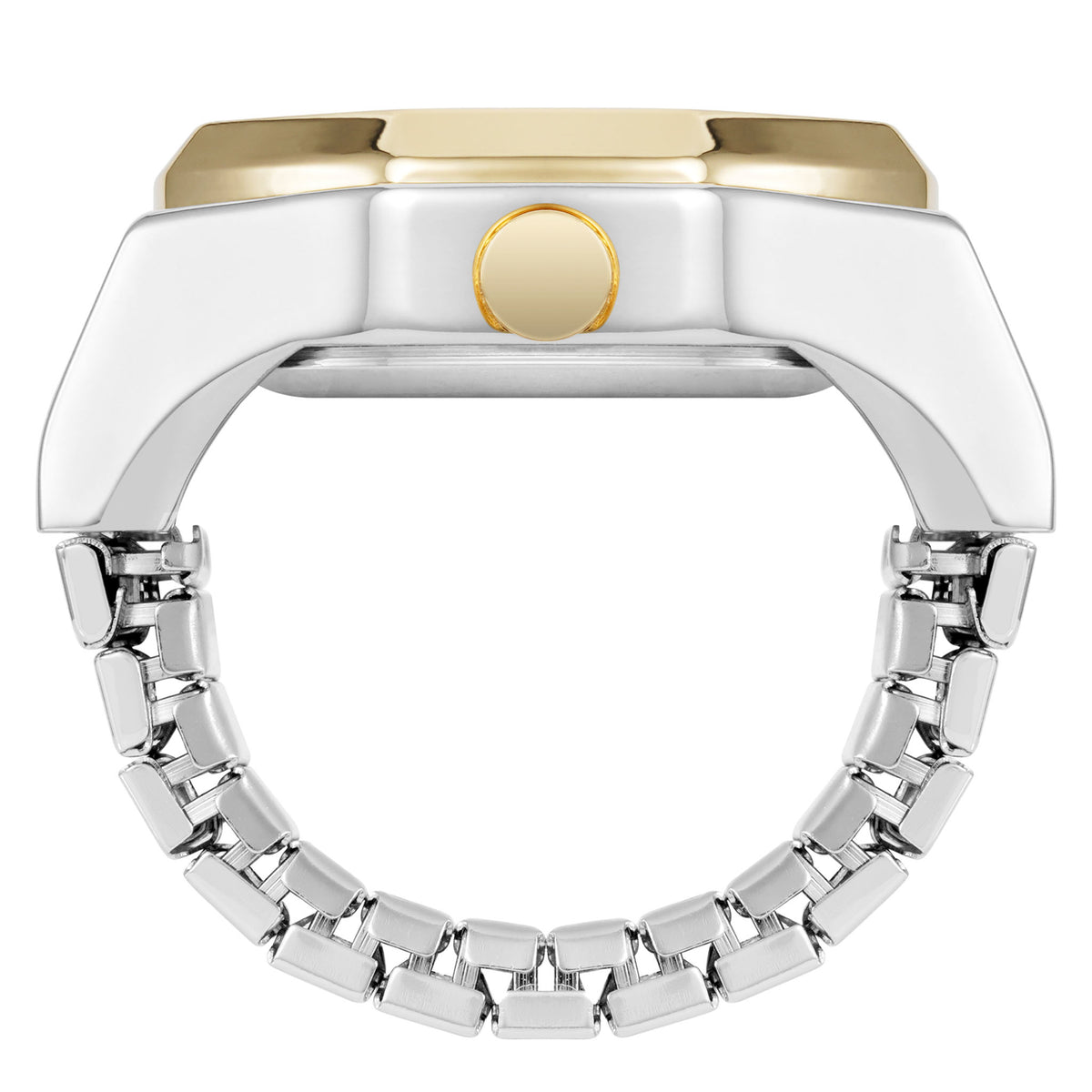 Nine West Silver Steel Women's Watch - NW3343RINGSVT