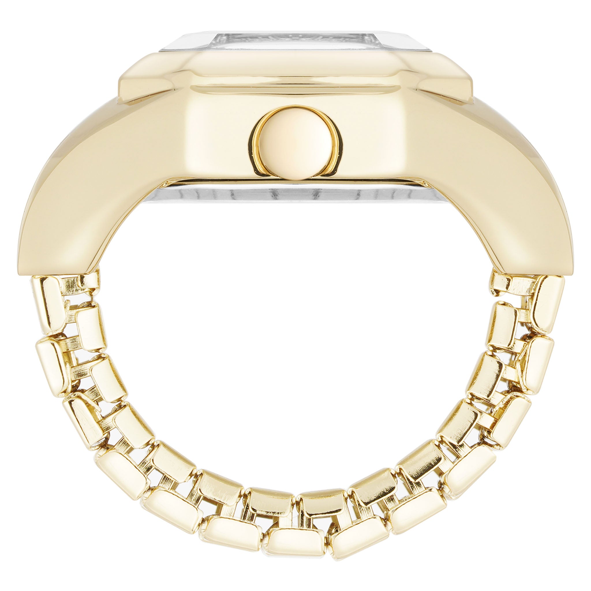 Nine West Gold-Tone Steel Taupe Dial Women's Watch - NW3346RINGTNG