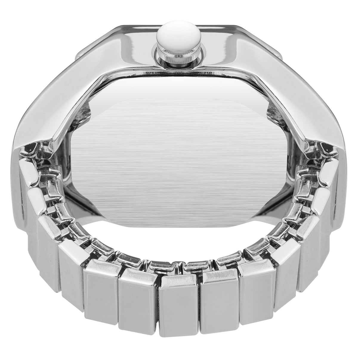 Nine West Silver Steel Pink Dial Women's Watch - NW3347RINGPKS