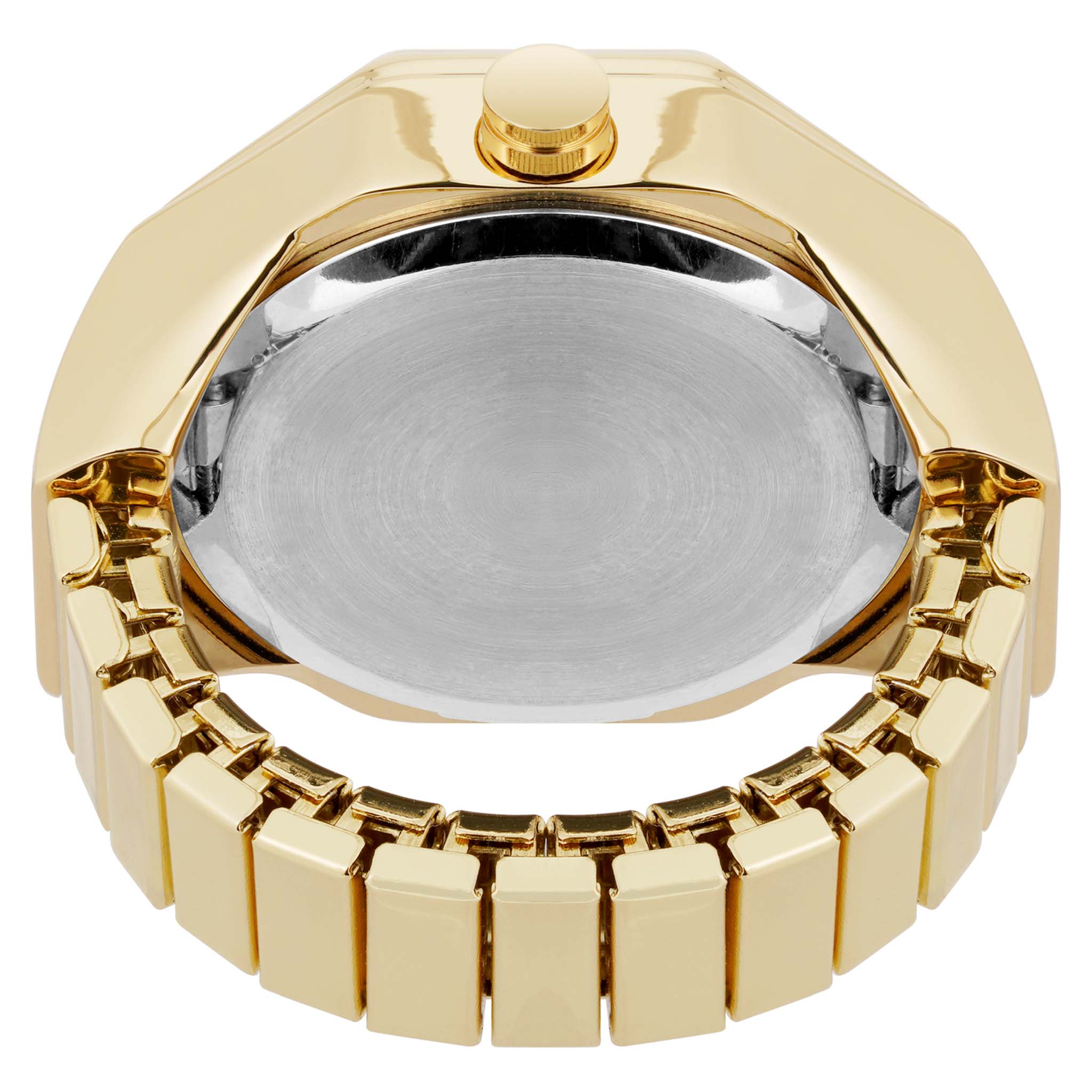 Nine West Gold Steel Silver Pink Dial Women's Watch - NW3348RINGPKG