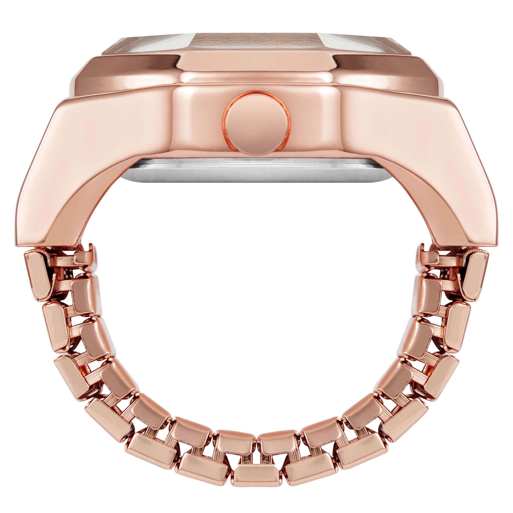 Nine West Rose Gold Steel Silver Gold Dial Women's Watch - NW3348RINGRGR