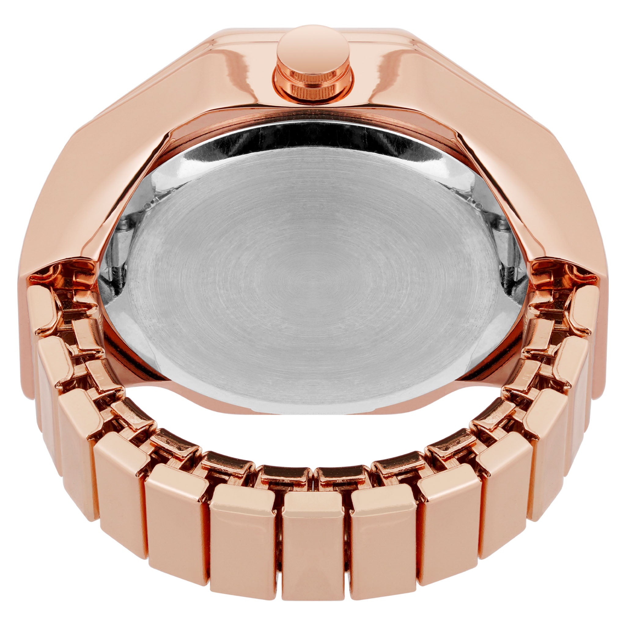 Nine West Rose Gold Steel Silver Gold Dial Women's Watch - NW3348RINGRGR