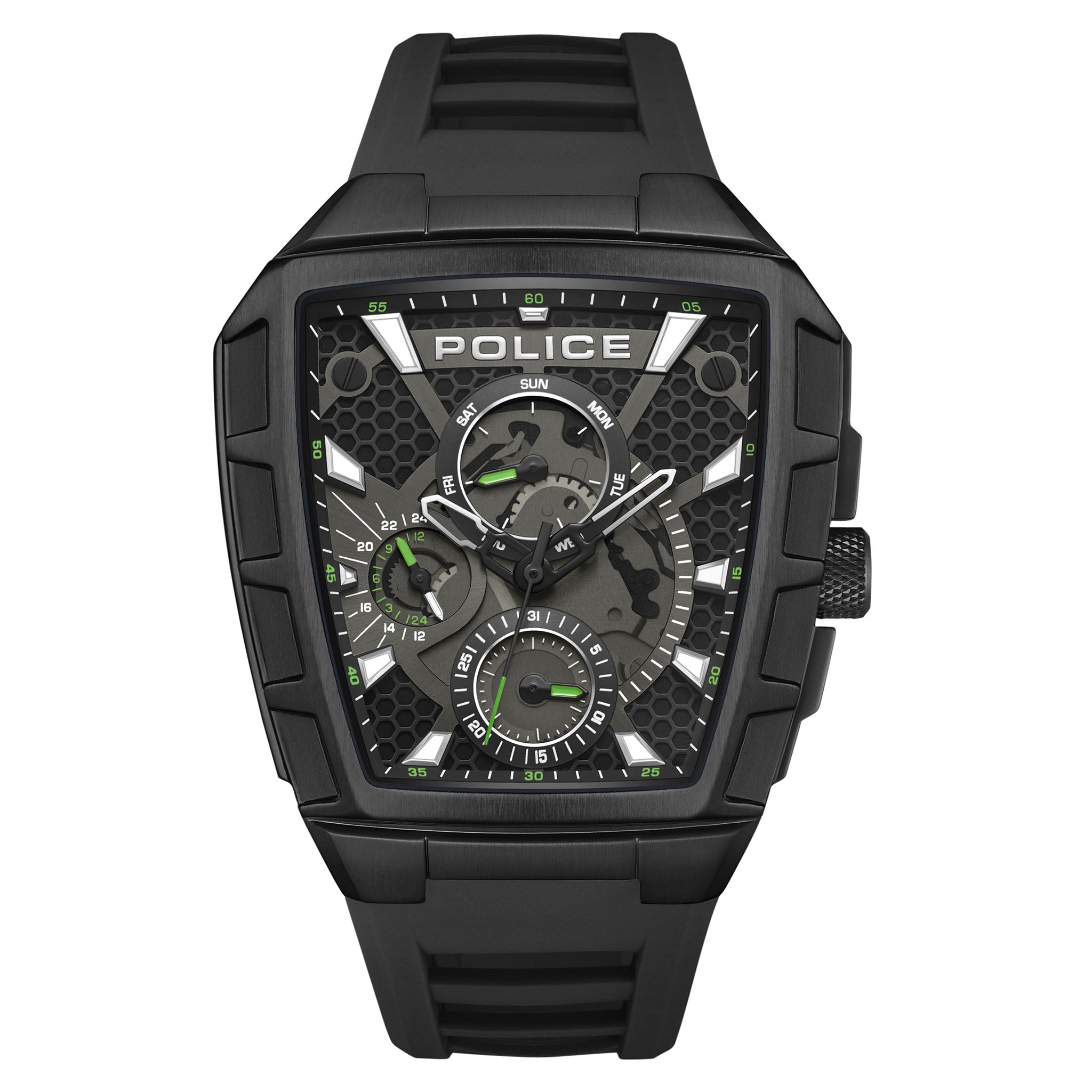 Police Metal Band Black Dial Men's Watch - PEWGQ0056801