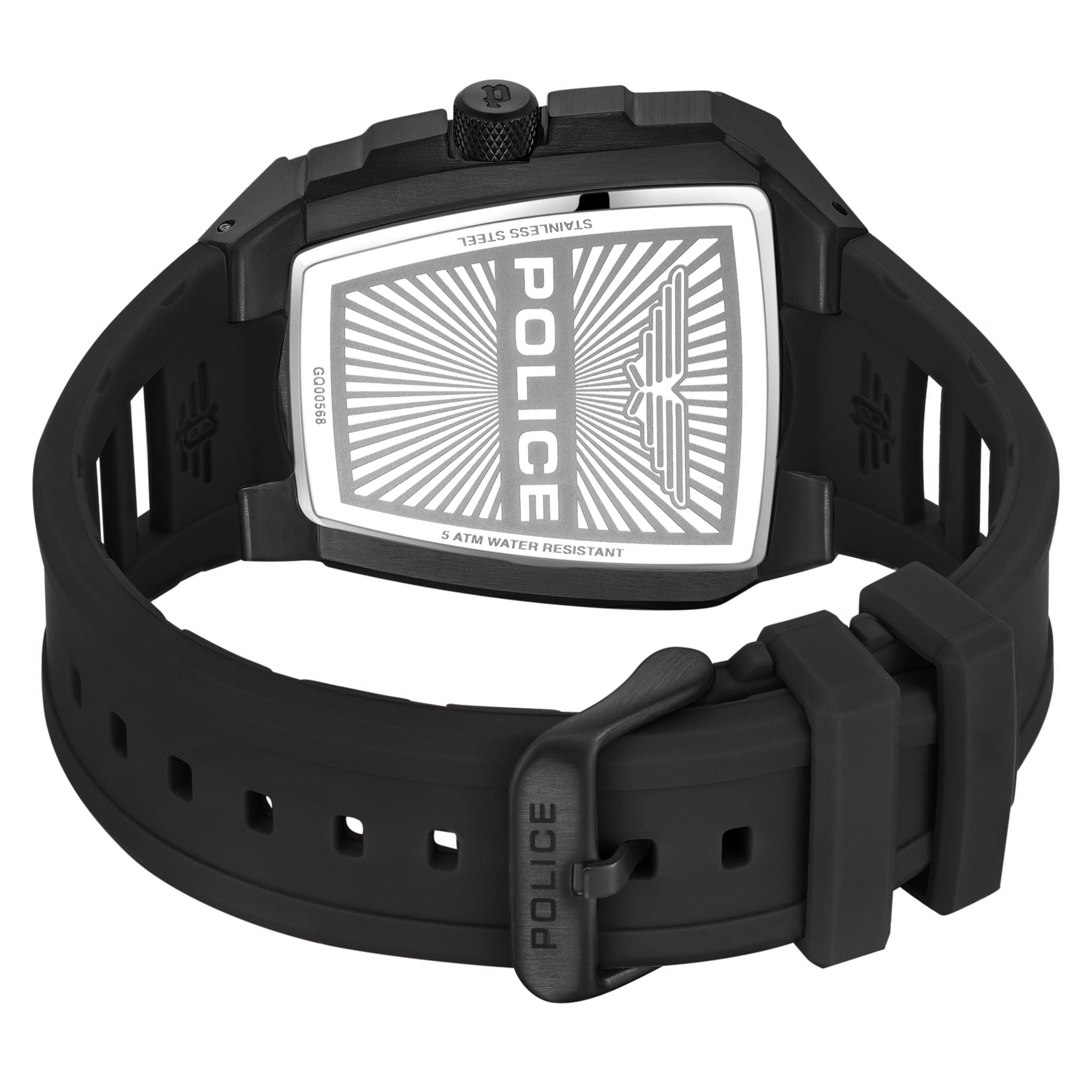 Police Metal Band Black Dial Multi-Function Men's Watch - PEWGQ0056801