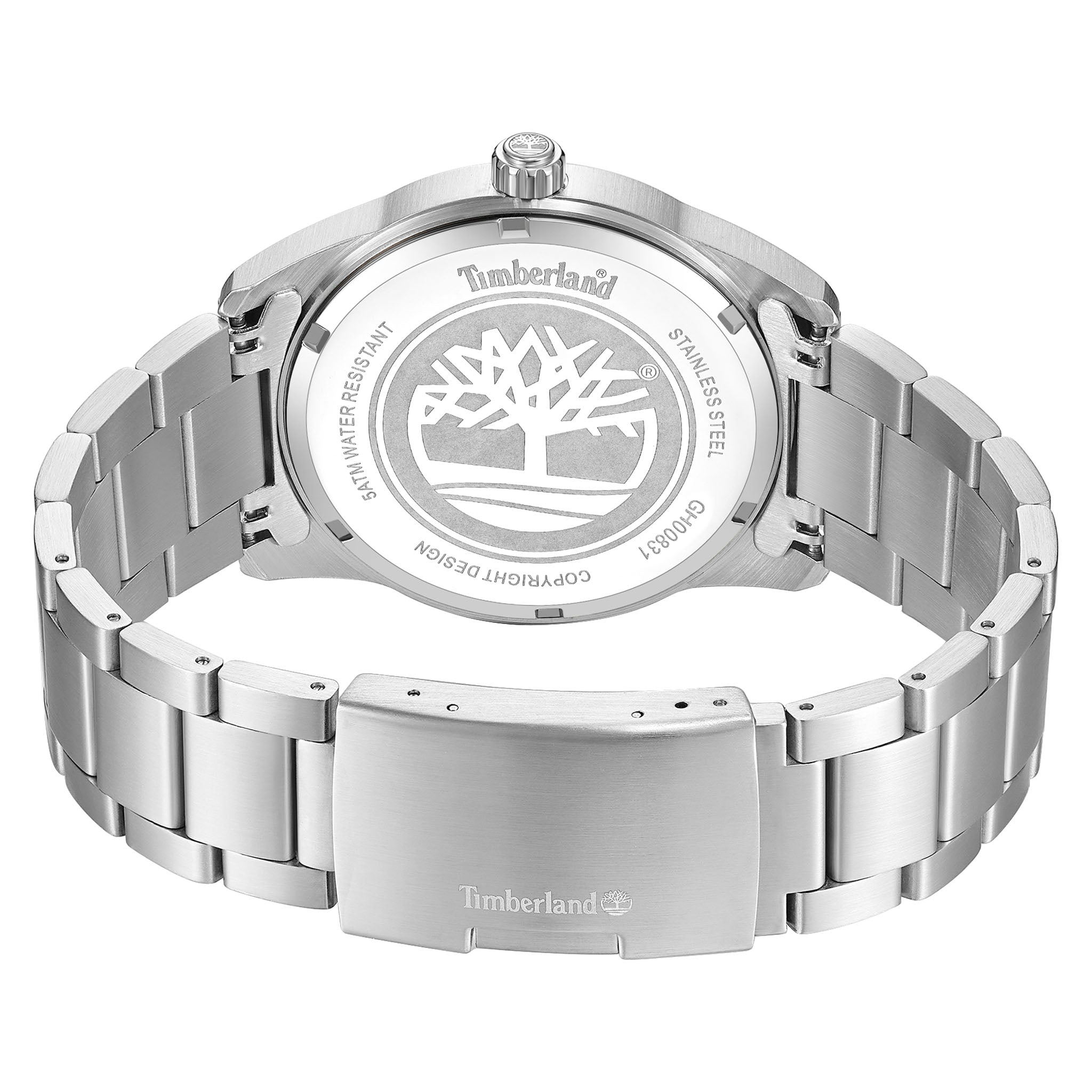 Timberland Stainless Steel Blue Dial Men's Watch - TDWGH0083104
